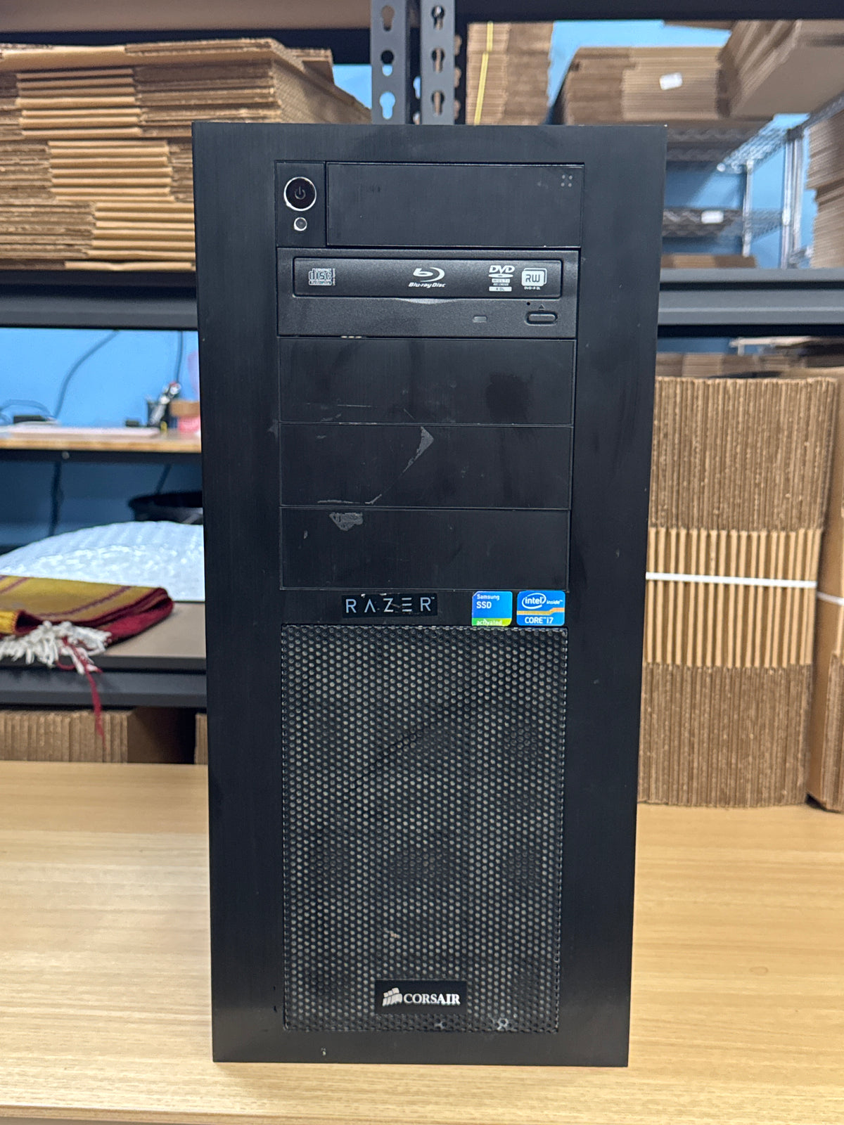 Asus Custom Gaming Desktop Intel i7-9700K 32GB RAM 6TB HDD RTX 3060 - Used