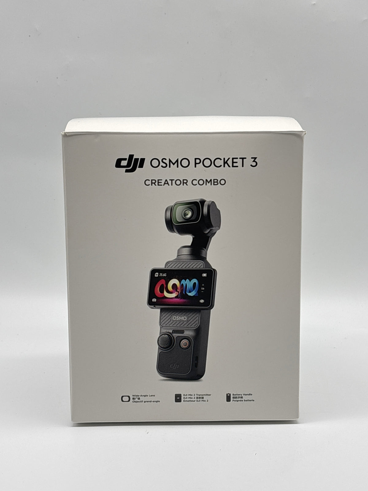 DJI Osmo Pocket 3 Creator Combo 4K 120fps Gimbal Camera Black - Used