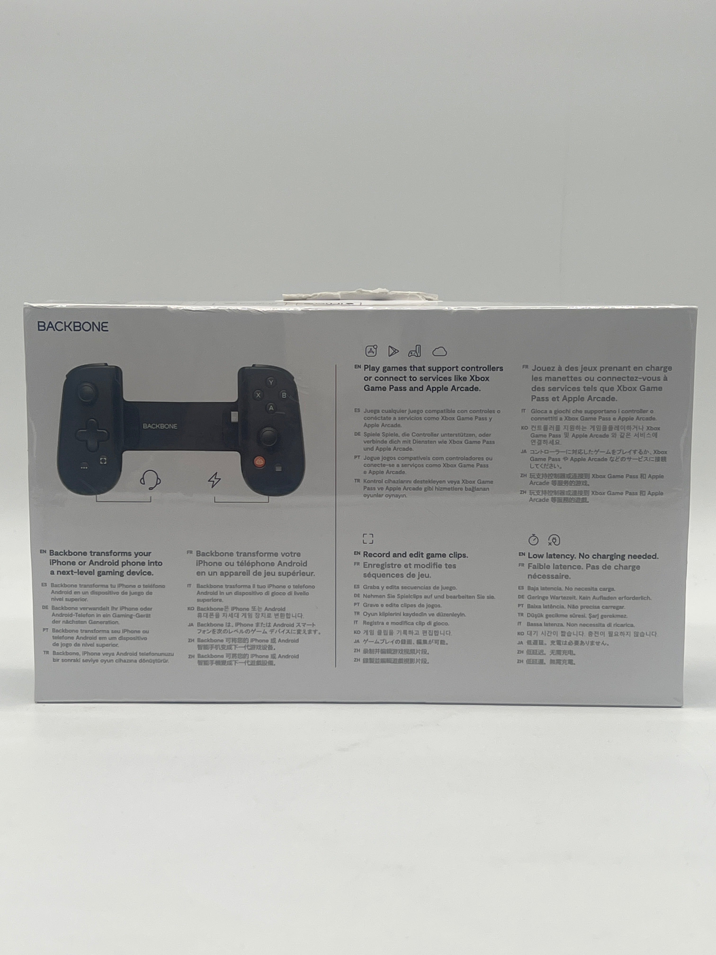 Backbone One USB-C 2nd Gen Black Mobile Controller with Carry Case