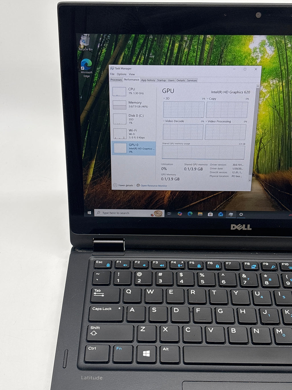 Dell Latitude 5289 i5-7300U 8GB RAM 256GB SSD