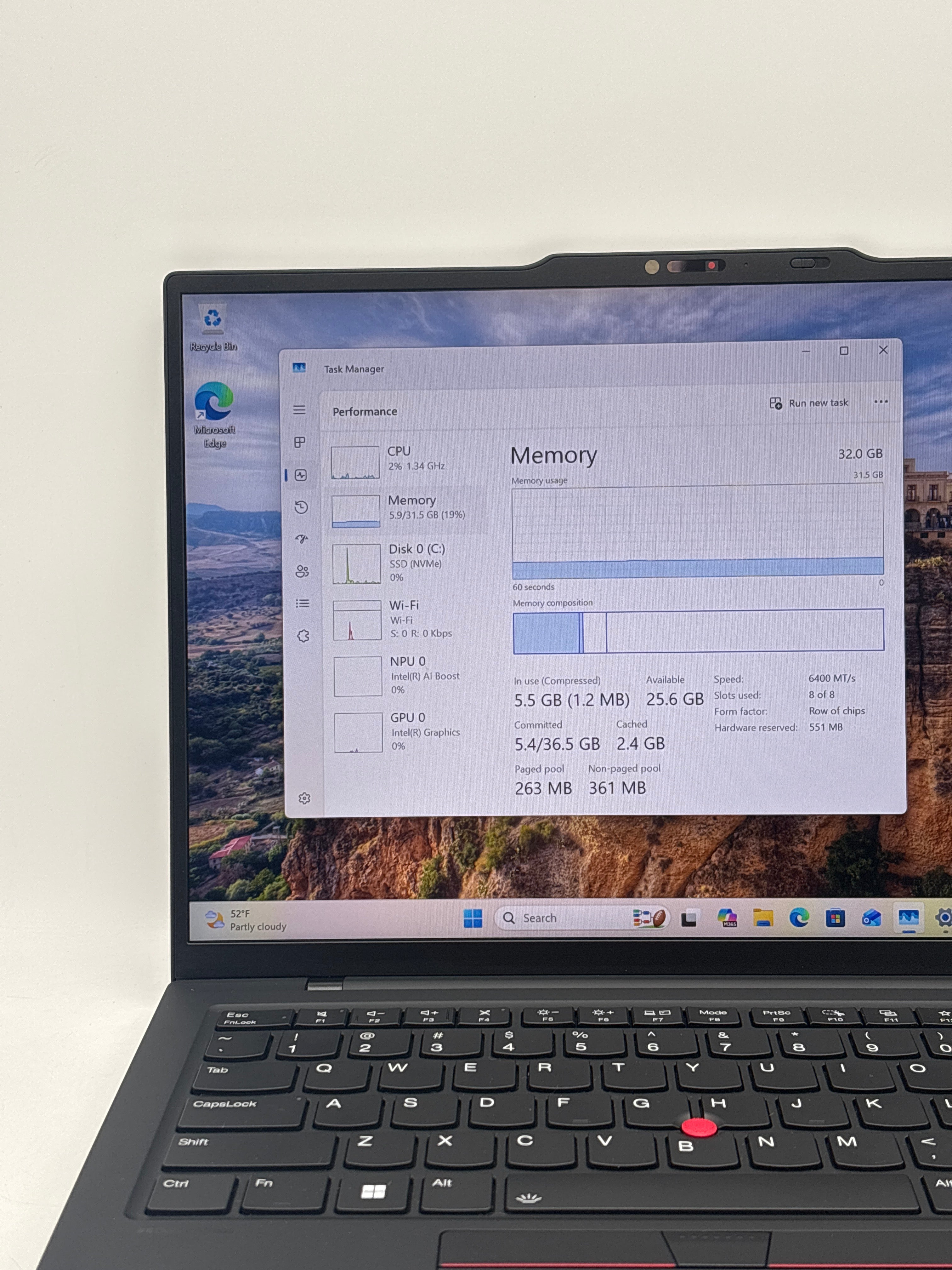 Lenovo ThinkPad X1 Carbon Gen 12 Ultra 7 32GB 1TB SSD TOUCH (READ)