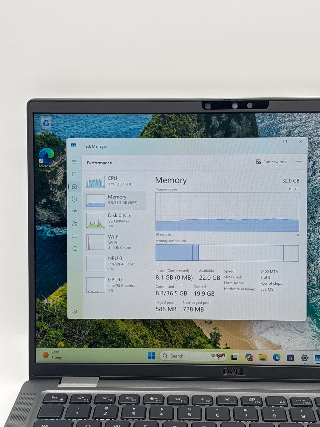 Dell Latitude 7450 Ultra 7 165U 32GB RAM 512GB SSD - Absolute Enabled