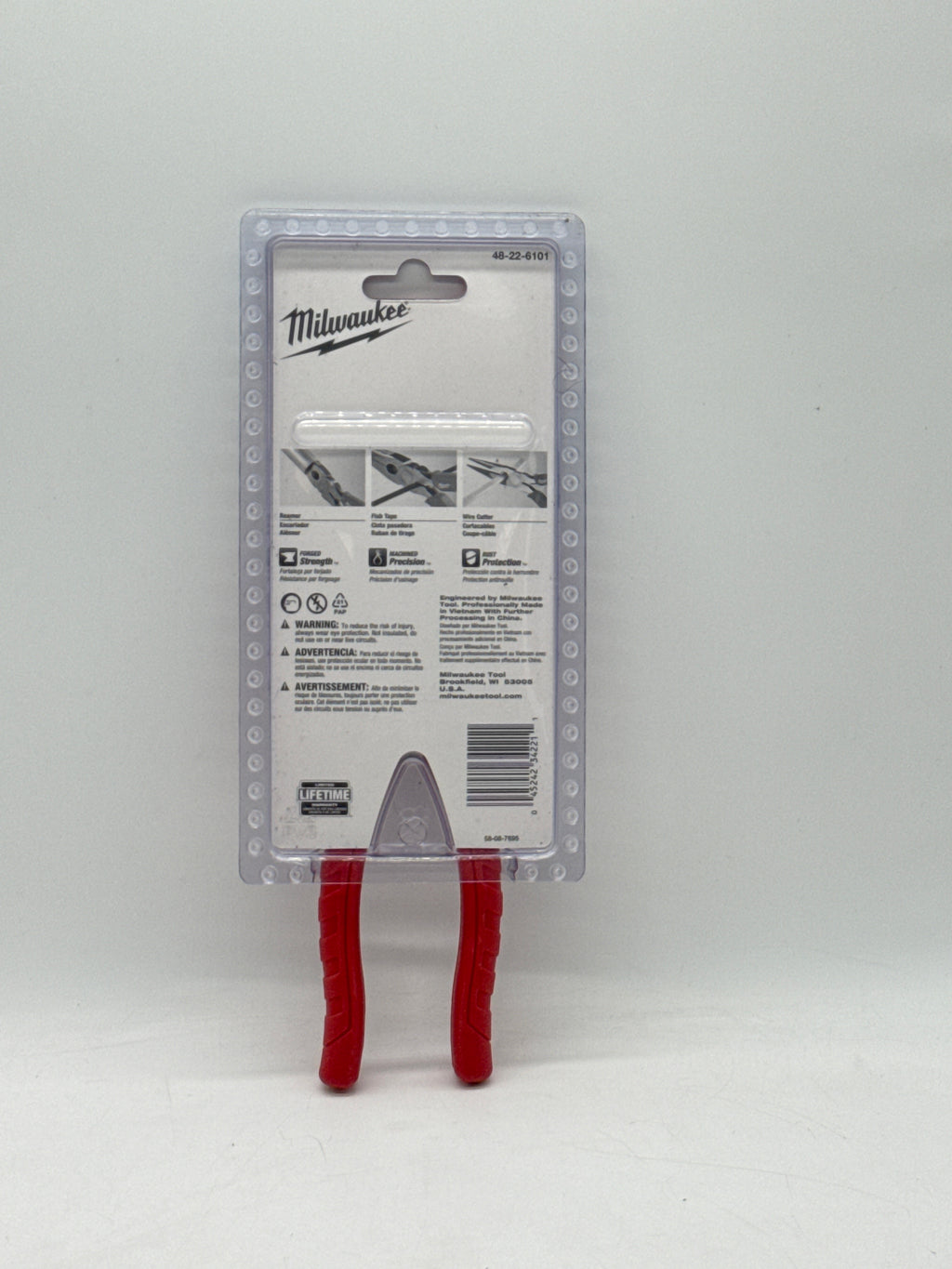 Milwaukee Long-Nose Pliers 48-22-6101 - New In Box