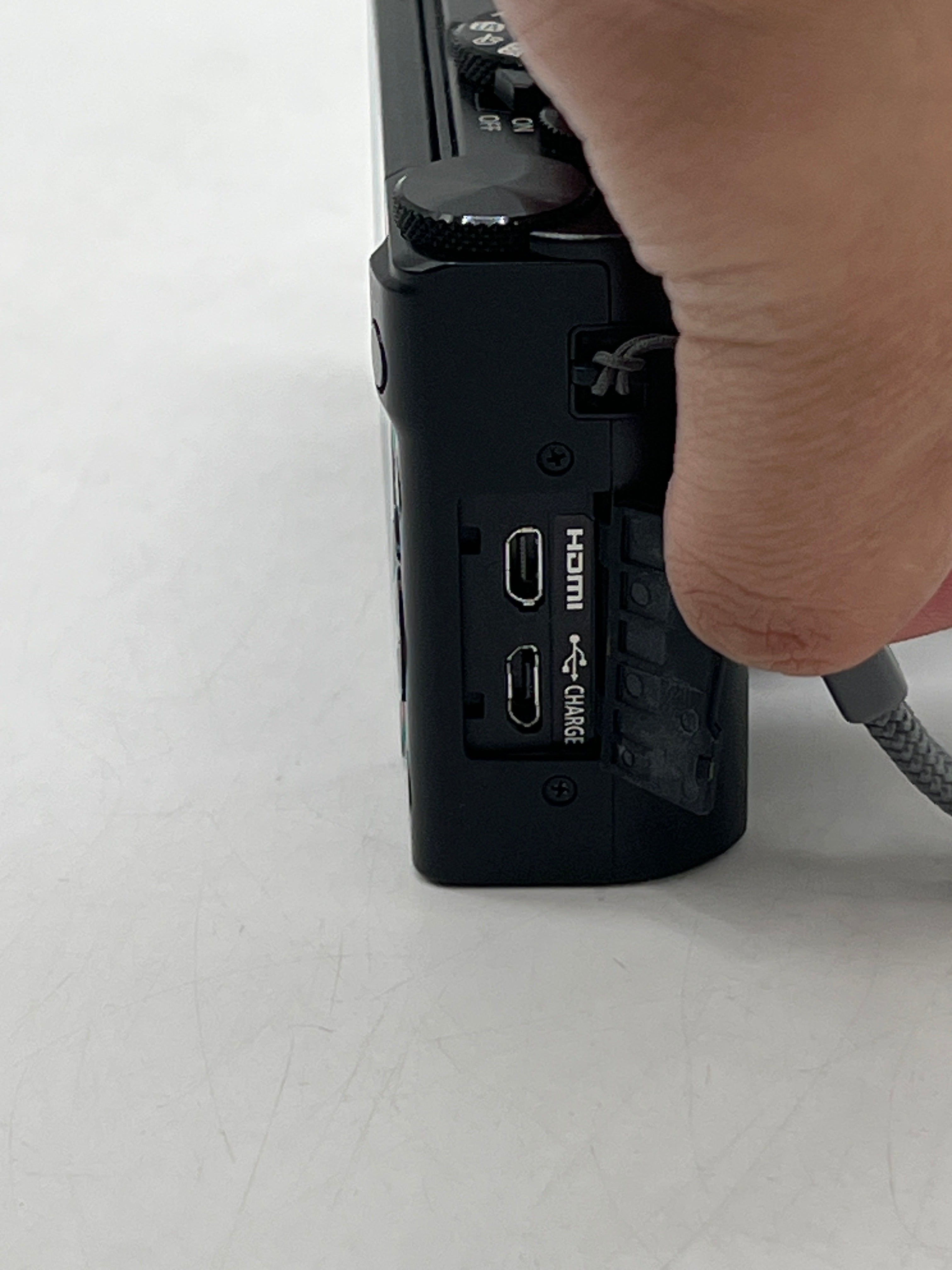 Panasonic LUMIX DMC-LX10 3 in Digital Camera 20.1 MP Black Used