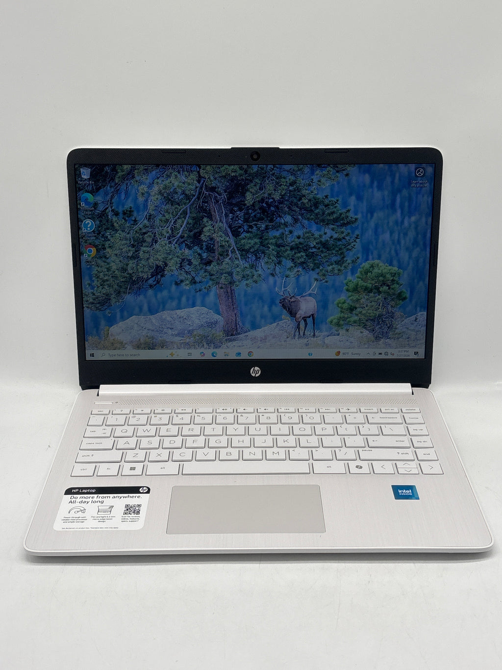 HP 14-DQ3000DX 14" Intel Celeron N4500 4GB RAM 64GB eMMC - Used