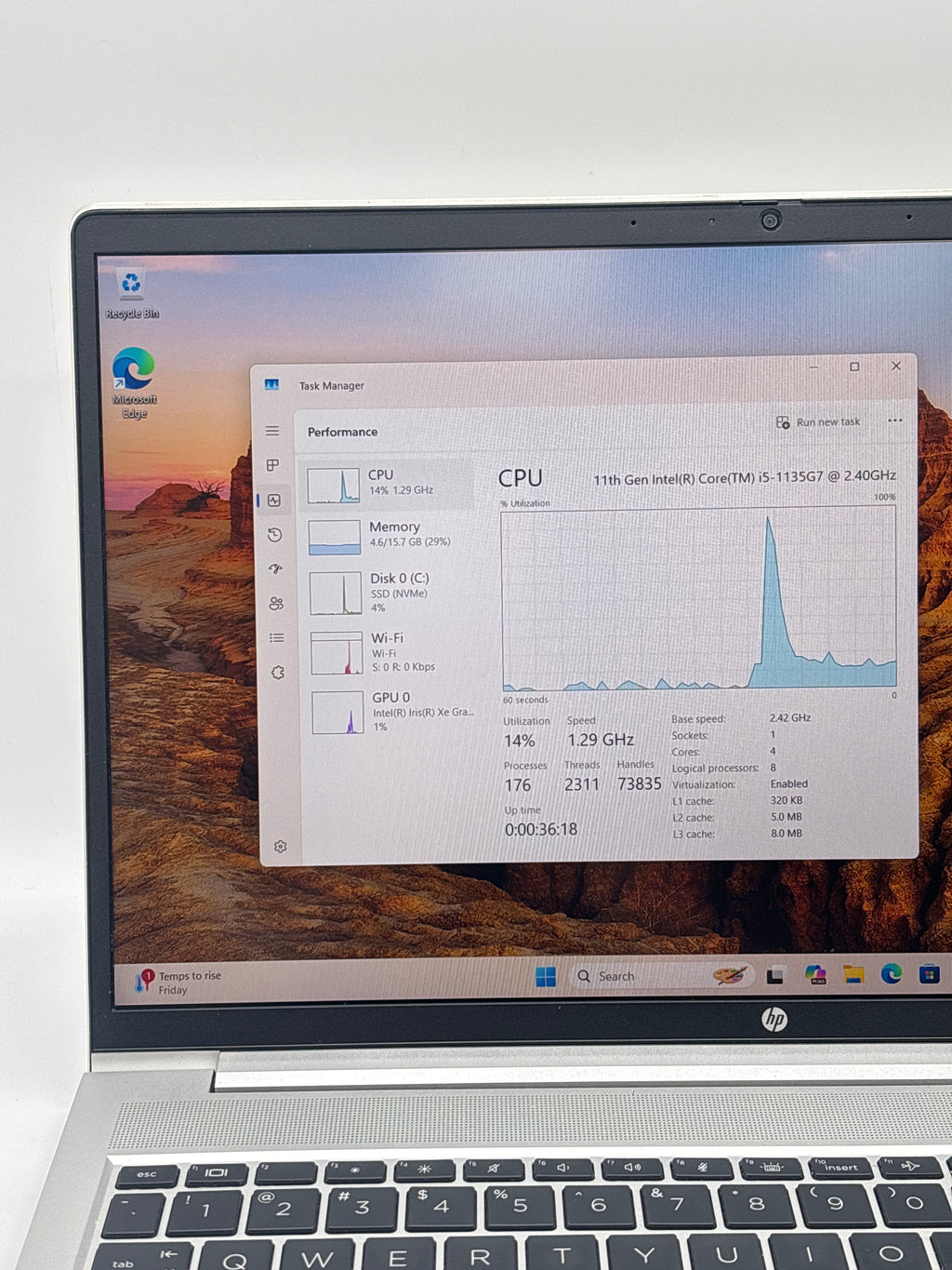 HP ProBook 450 G8 i5-1135G7 16GB RAM 256GB SSD