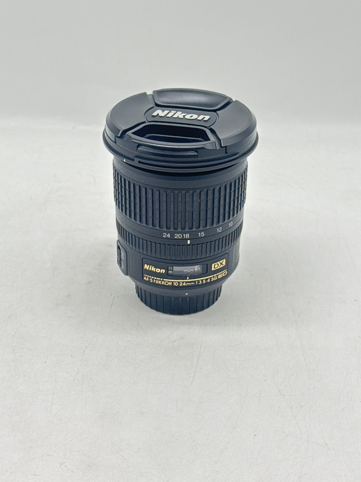 Nikon AF-S DX NIKKOR 10-24mm f/3.5-4.5G ED Camera Lens Black - Used