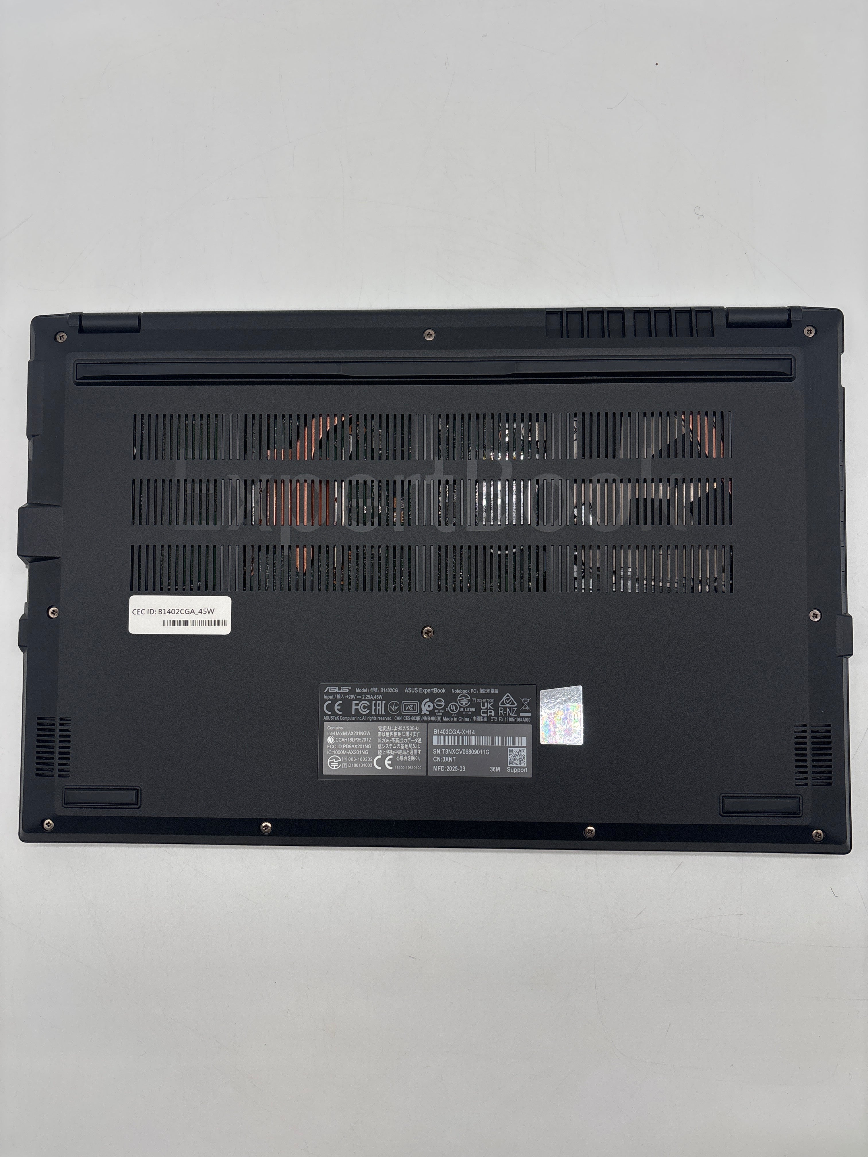 Asus Expertbook B1402CG Intel N100 4GB RAM 128GB SSD