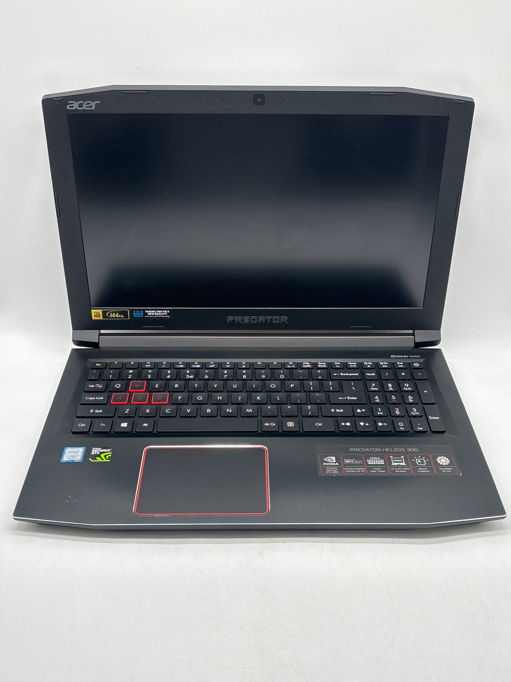Acer Predator Helios 300 15.6" Core i7-8750H 16GB RAM 256GB SSD GTX 1060 Black - Used