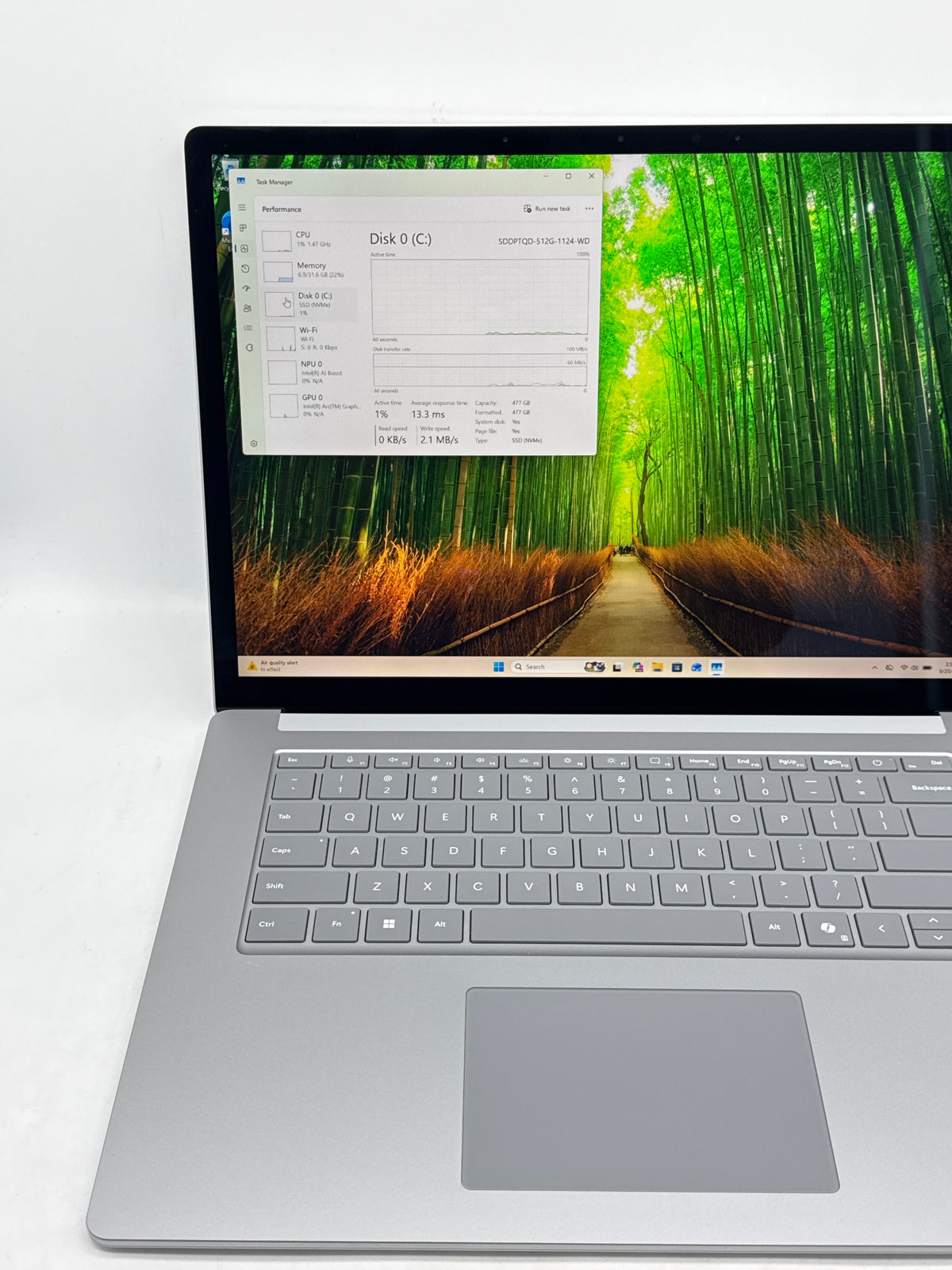 Microsoft Surface Laptop 6 15" Ultra 7 165H 32GB RAM 512GB SSD - Used