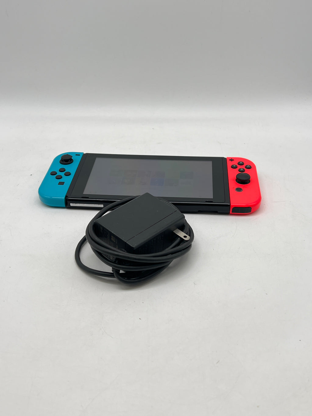 Nintendo Switch V2 HAC-001(-01) 32GB Red/Blue Joy-Con - READ