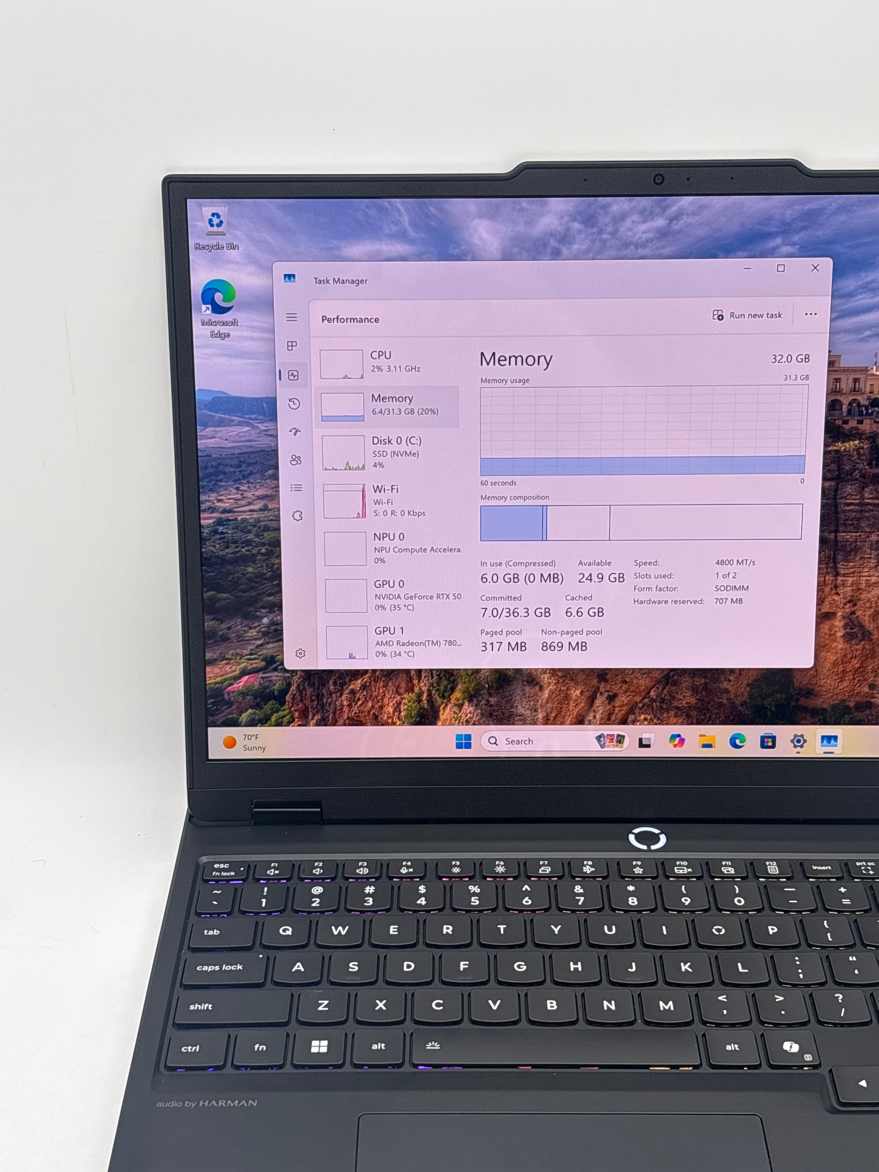 Lenovo Legion 5 15AHP10 Ryzen 7 32GB RAM 1TB SSD RTX 5060  - Warranty