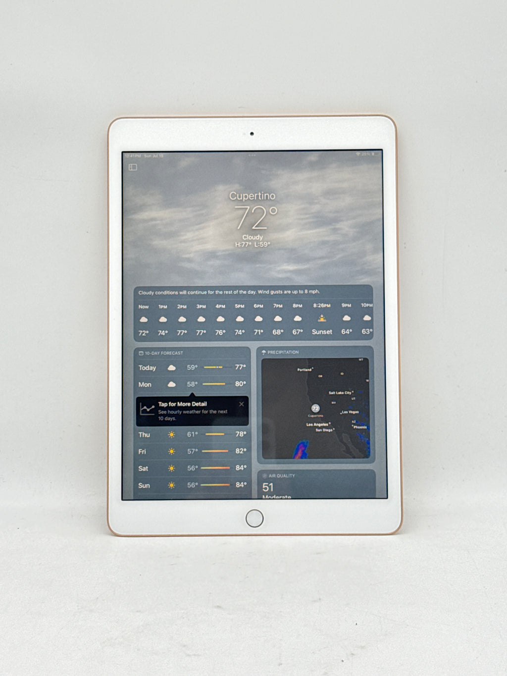 Apple iPad 8th Gen A2270 10.2" 32GB Wi-Fi Gold - Used