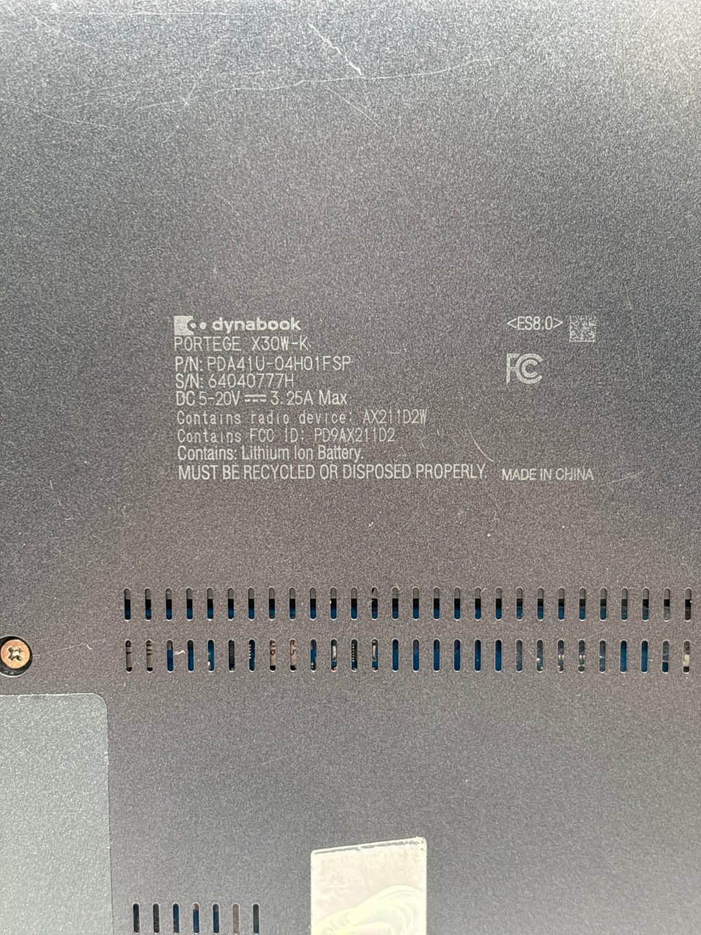 Dynabook Portege X30W-K i5-1340P 32GB RAM 1TB SSD