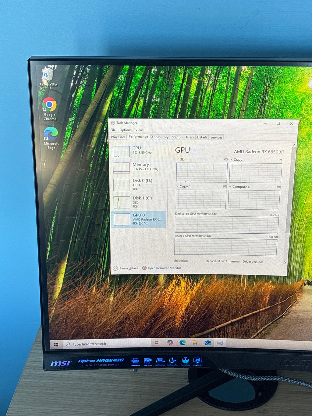 CyberPower PC Ryzen 5 3600 16GB RAM 2TB HDD 256GB SSD Radeon RX 6650 XT