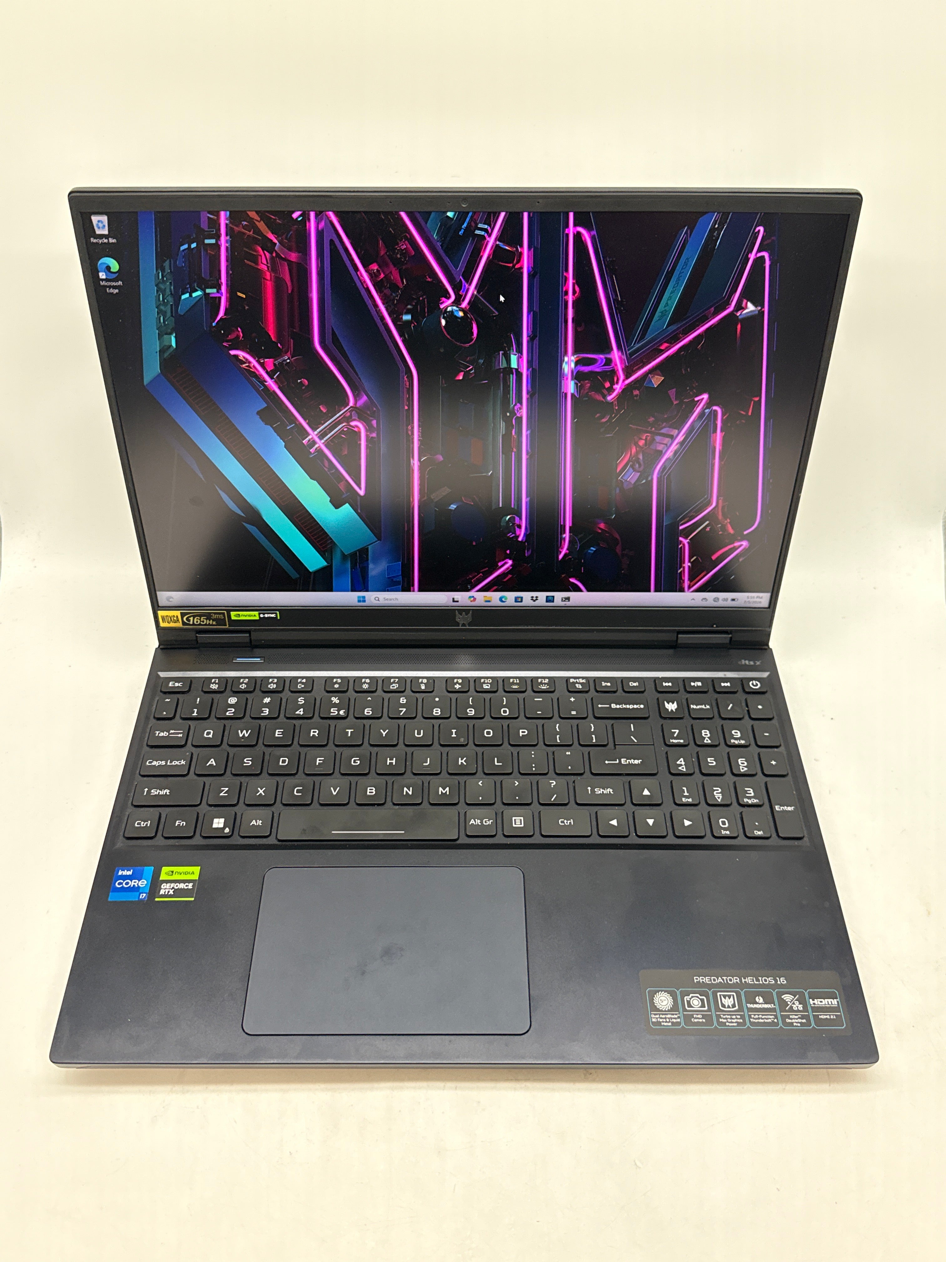 Acer Predator Helios 16 PH16-71 16" i7-13700HX 16GB RAM 1TB SSD GeForce RTX 4060 - Used