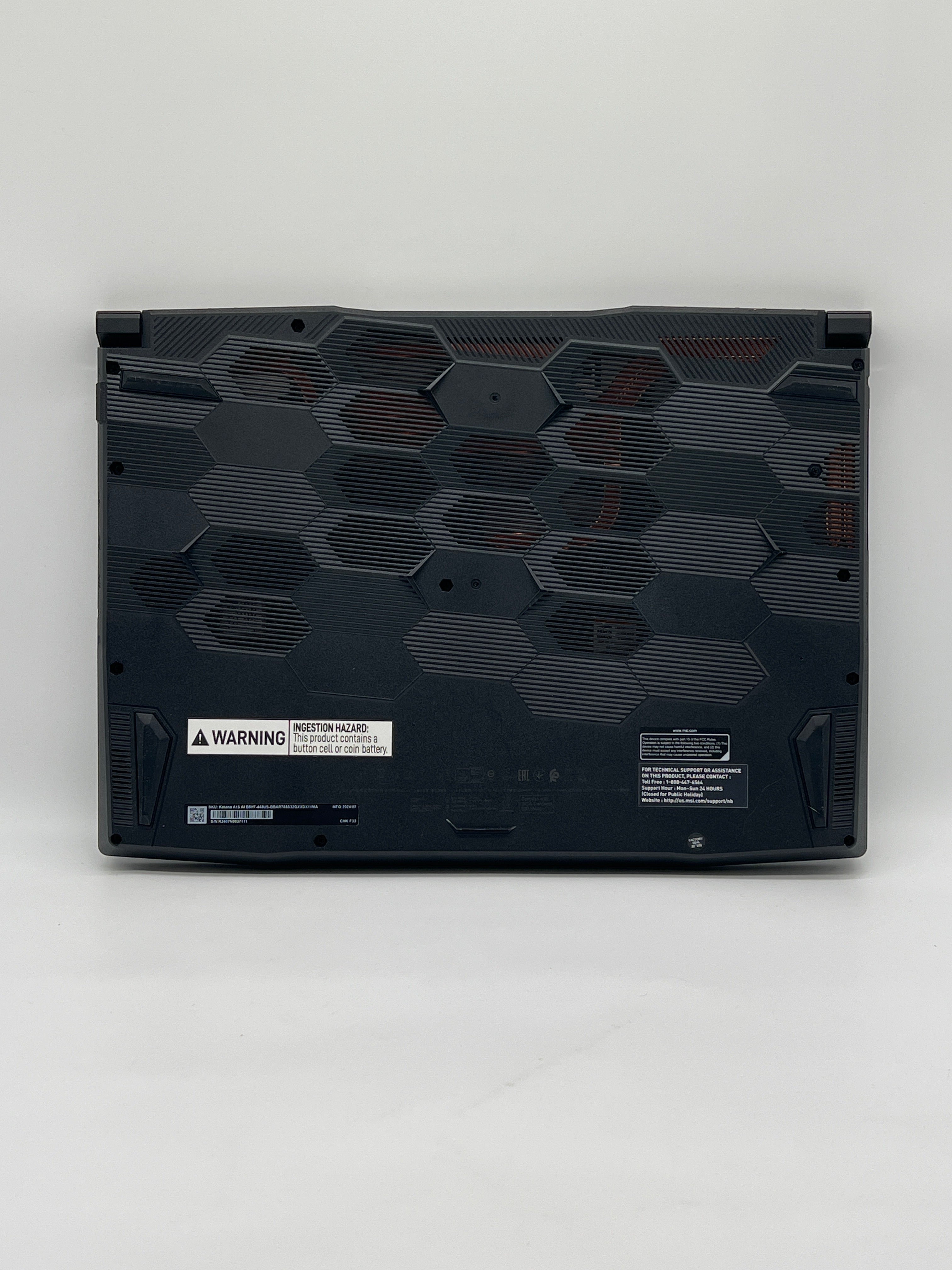 MSI Katana A15 AI Ryzen 7 8845HS 32GB RAM 1TB SSD RTX 4060 - Used