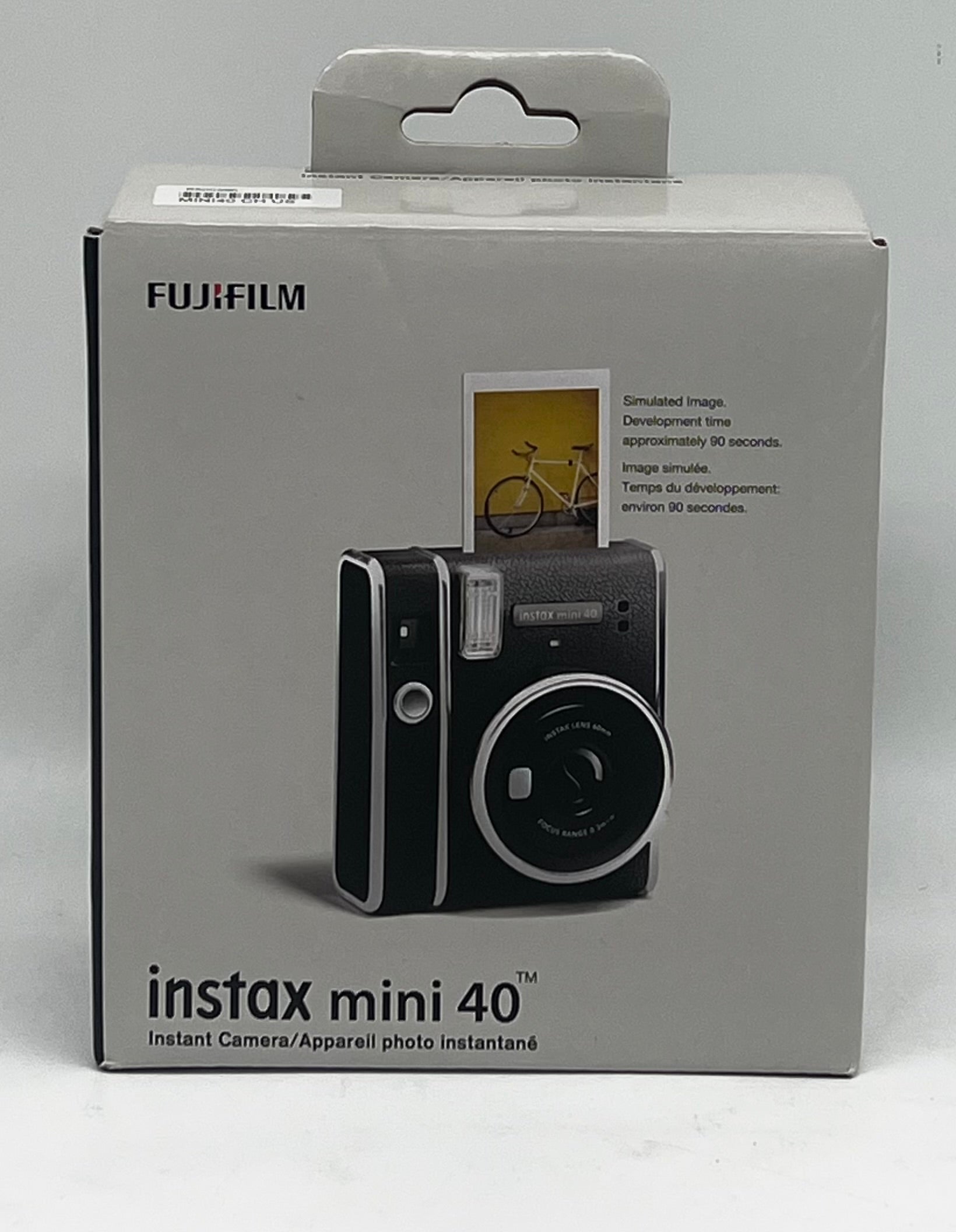 Fujifilm Instax Mini 40 Black Instant Film Camera - New In Box