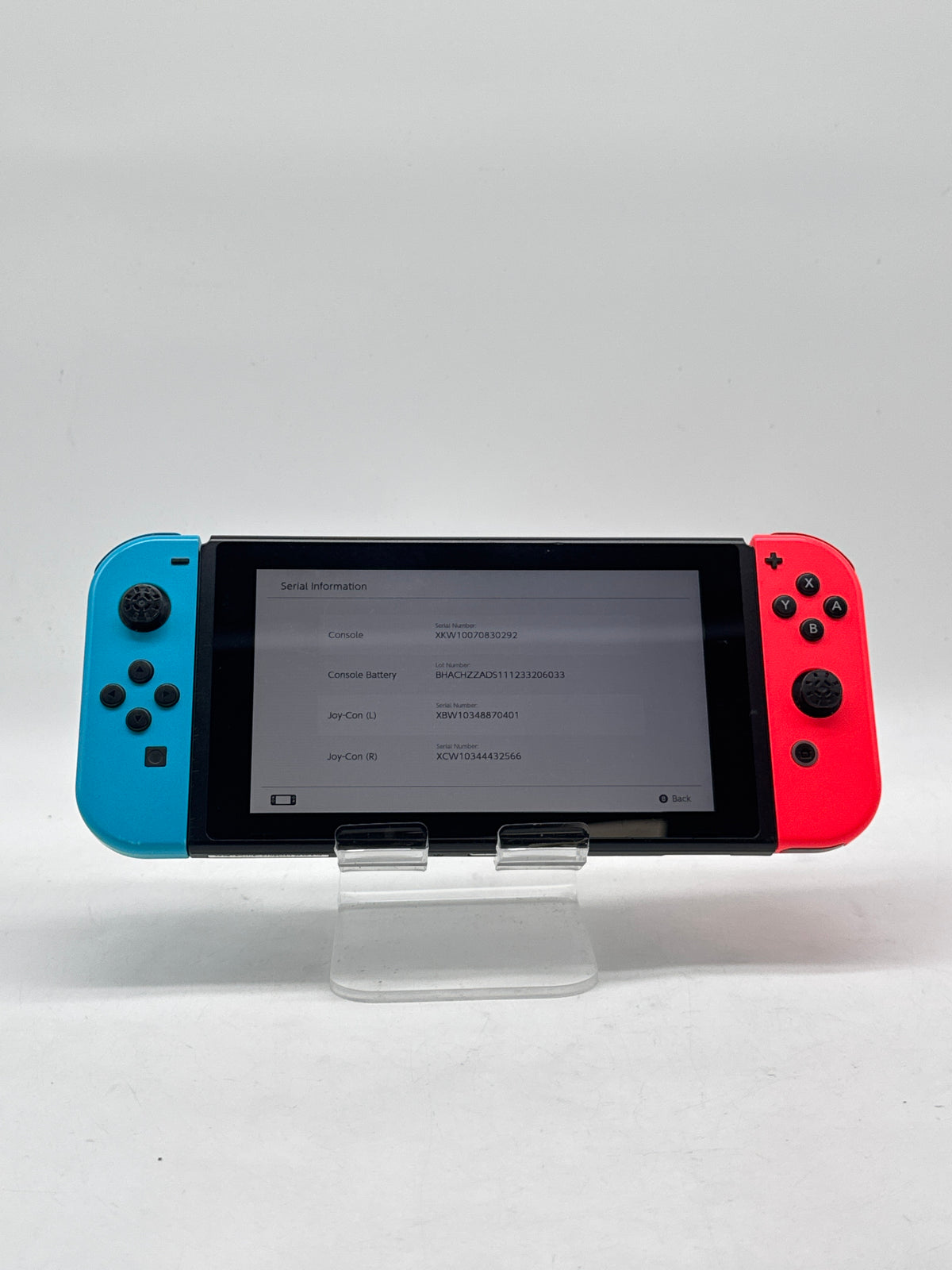 Nintendo Switch HAC-001 32GB Black - No SD Cover