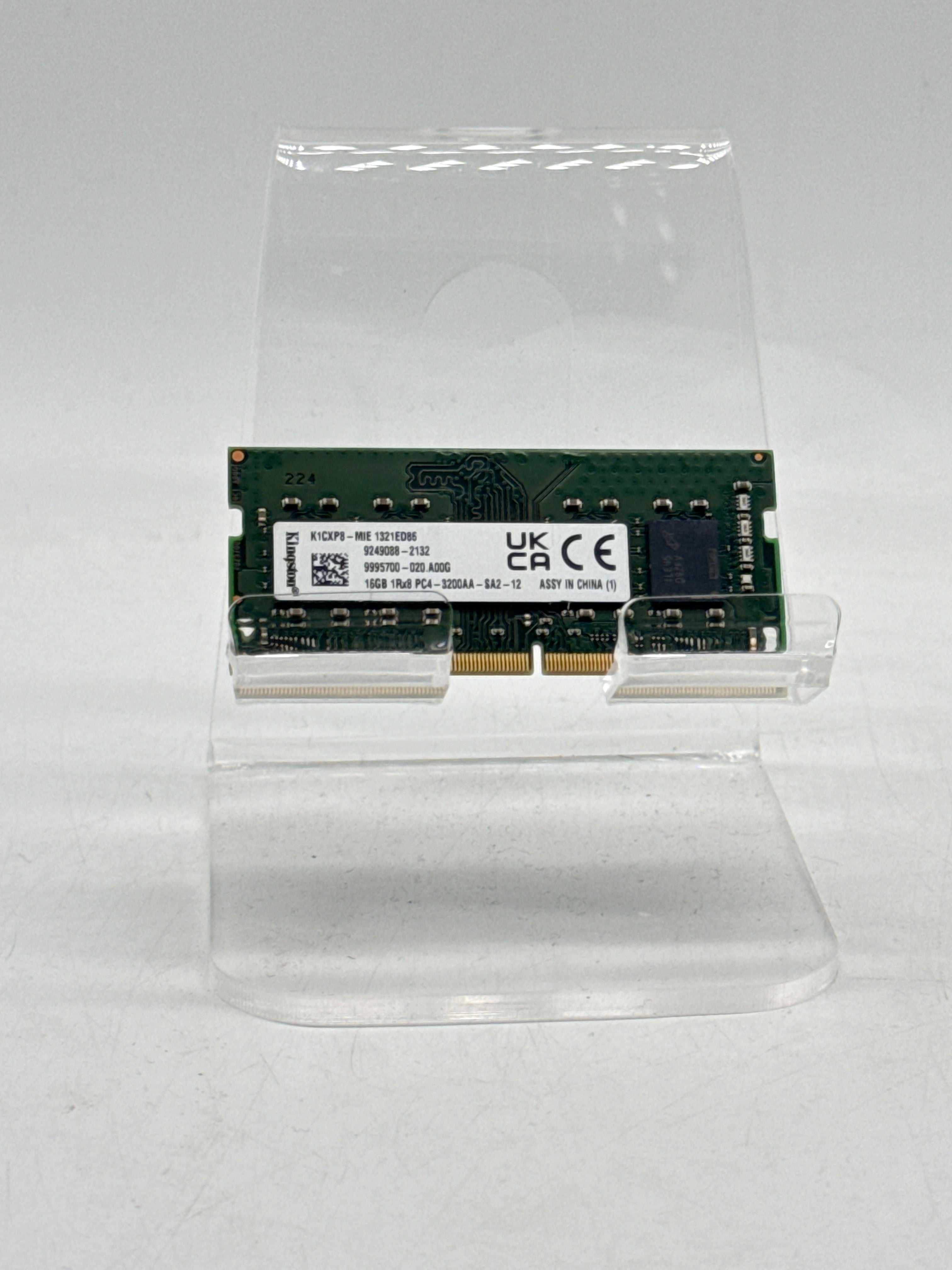 Lot of 23 Kingston 16GB 1Rx8 PC4-3200AA SO-DIMM Laptop Memory K1CXP8  - Used