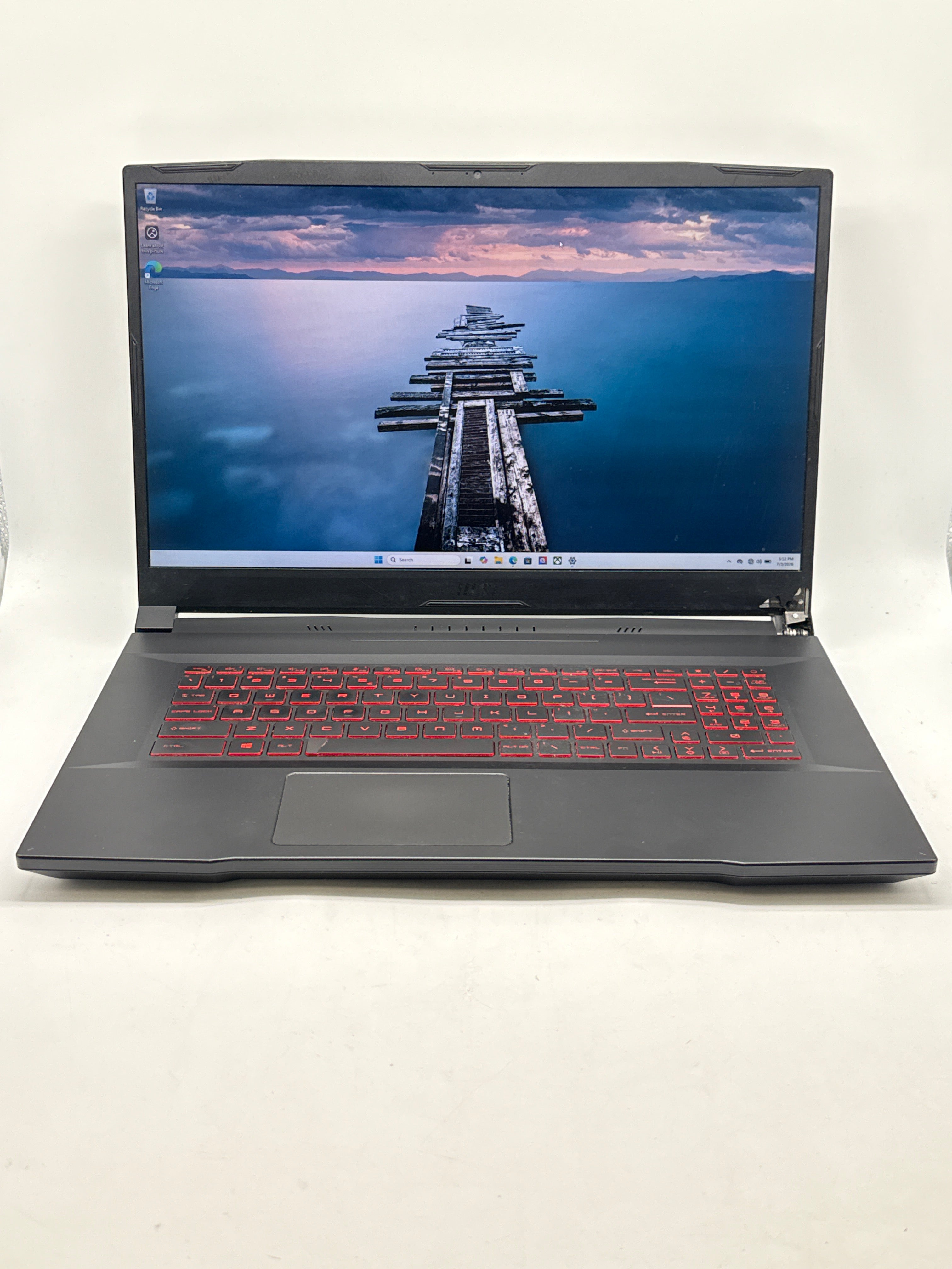 MSI Katana GF76 i7-11800H 16GB RAM 512GB SSD RTX 3050 - For Parts Read