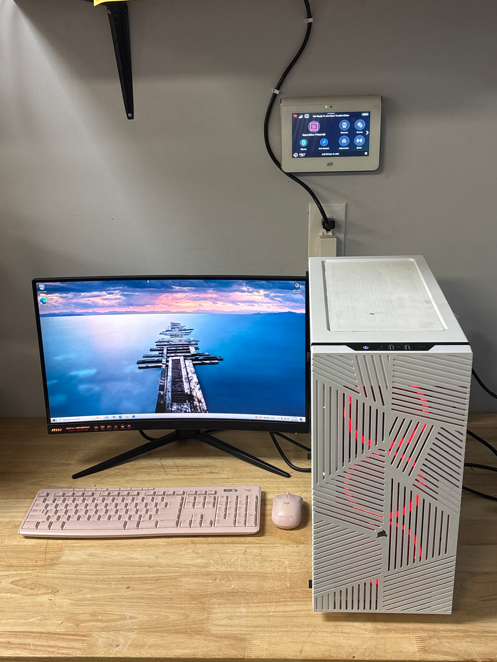 Gaming PC Ryzen 5 3600 16GB RAM 2.7TB HDD + 500GB SSD RX 5600XT - Used
