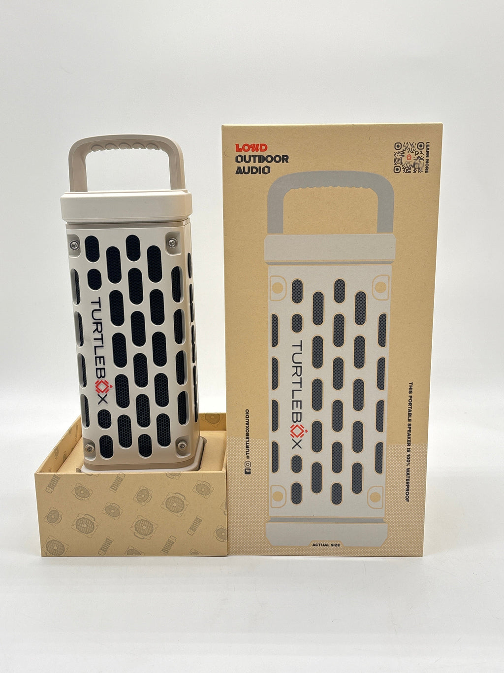 Turtlebox Ranger Portable Speaker White - Open Box