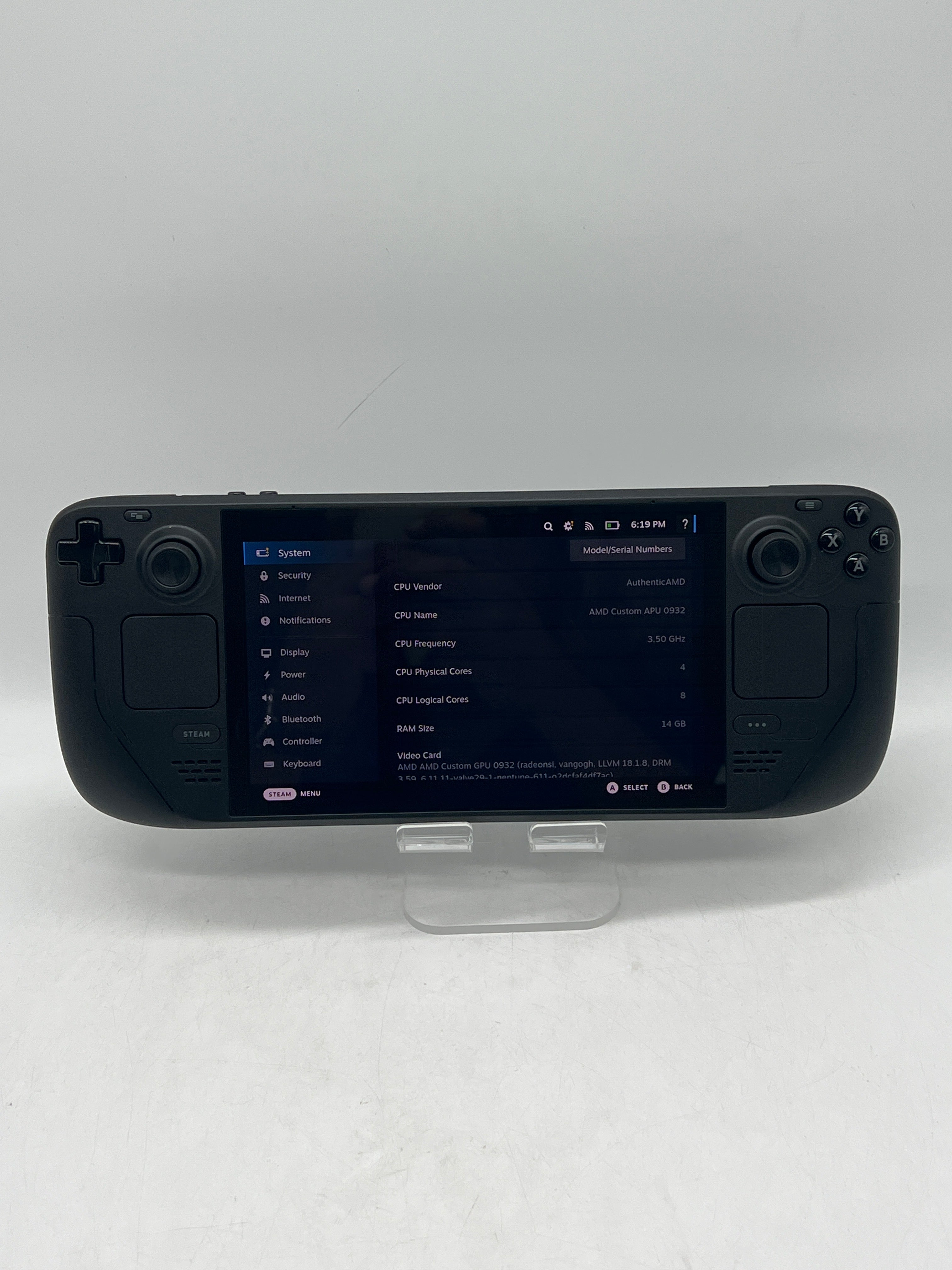 Valve Steam Deck OLED 7.4" 6nm Ryzen APU 16GB RAM 512GB Black Model 1030
