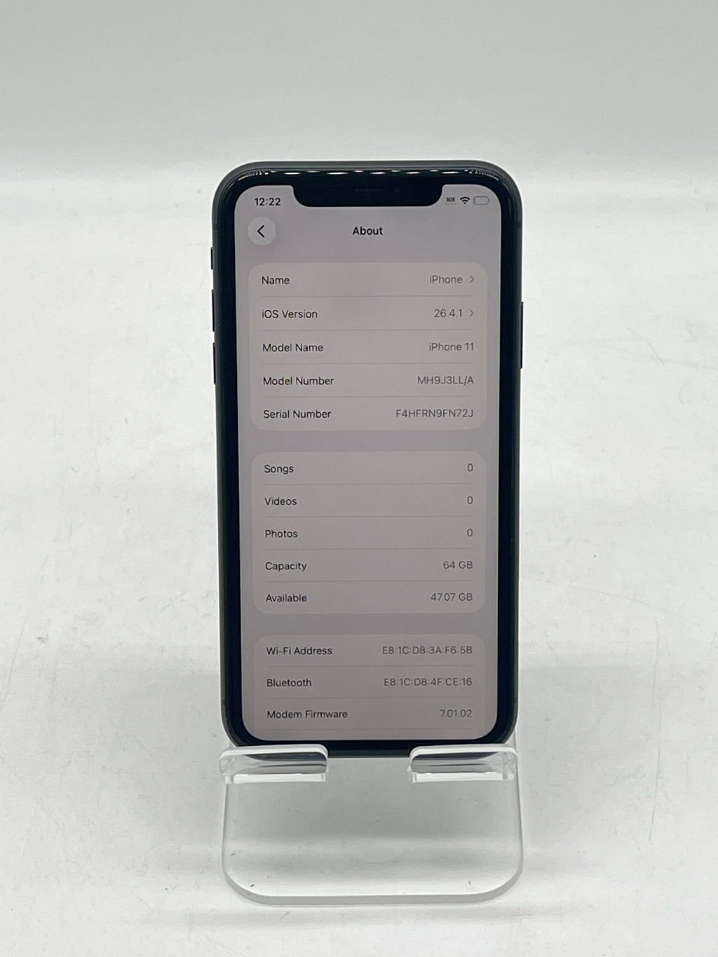 Apple iPhone 11 64GB Black T-Mobile
