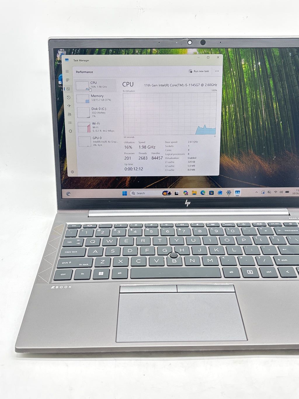 HP ZBook Firefly 14 G8 Core i5-1145G7 16GB RAM 512GB SSD  - READ