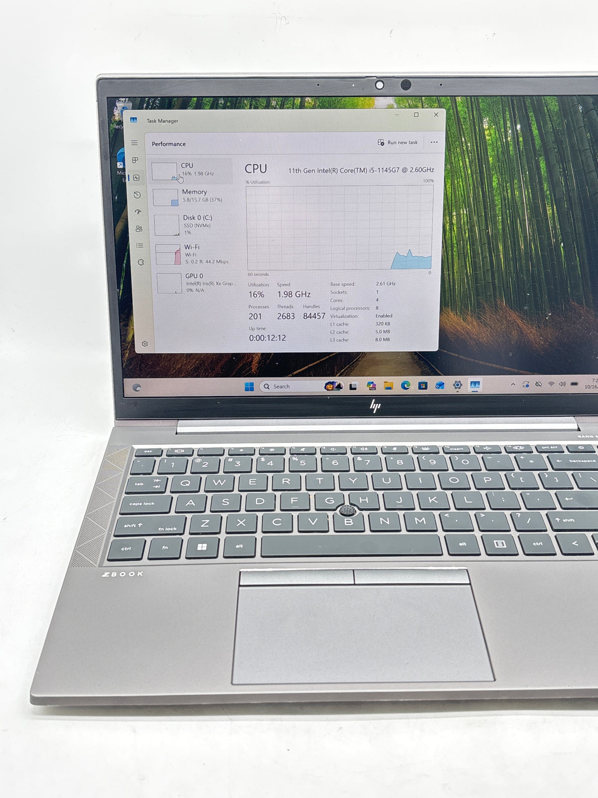 HP ZBook Firefly 14 G8 Core i5-1145G7 16GB RAM 512GB SSD  - READ