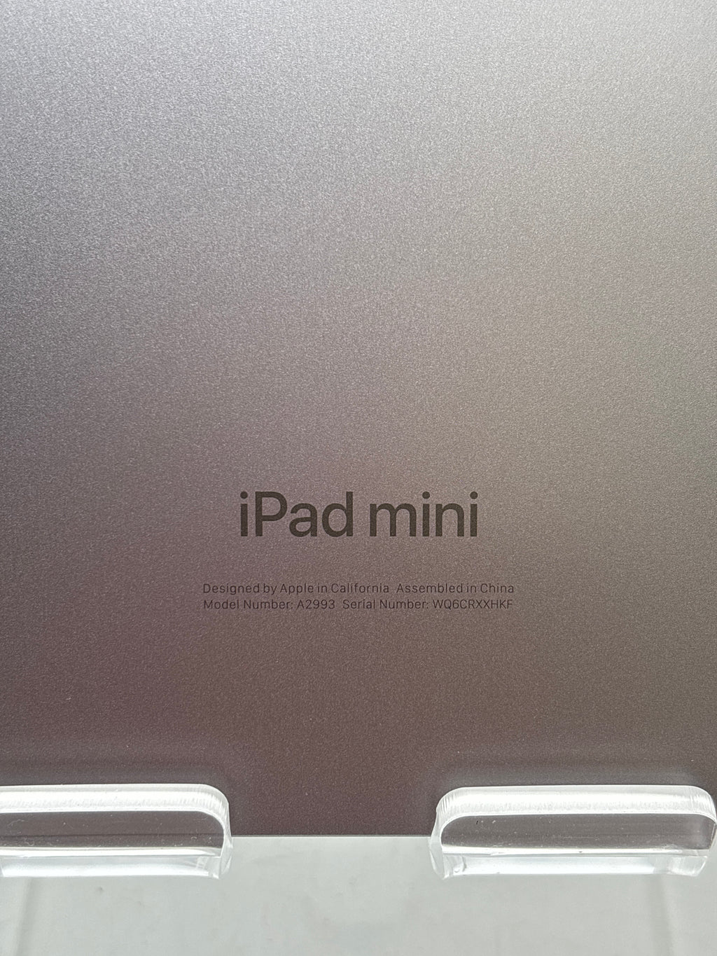 Apple iPad Mini A17 Pro 128 GB Space Gray Wi-Fi A2993