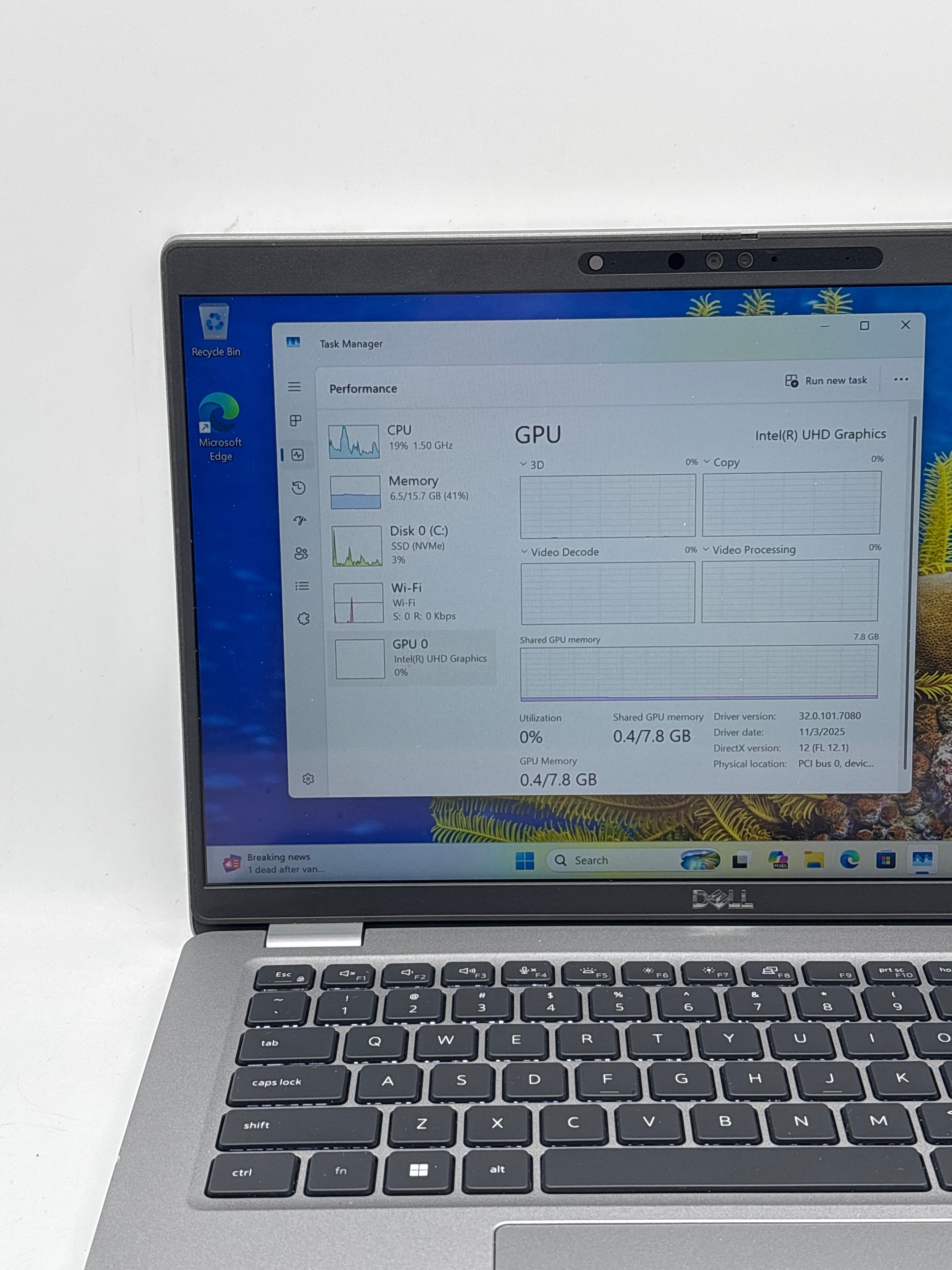 Dell Latitude 5430 14" Core i5-1235U 16GB RAM 256GB SSD Gray - Used