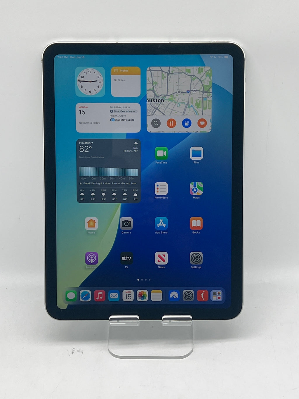 Apple iPad 10th Gen A2757 64GB Silver Wi-Fi + Cellular Unlocked