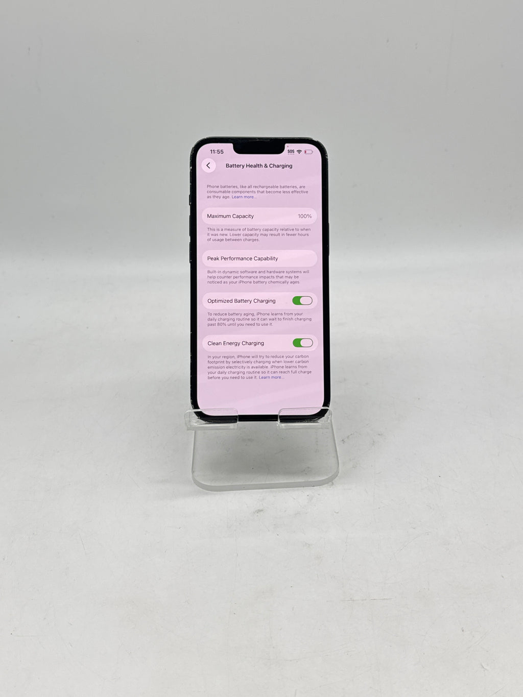 Apple iPhone 13 MLML3LL/A 128GB Factory Unlocked - Cracked Back