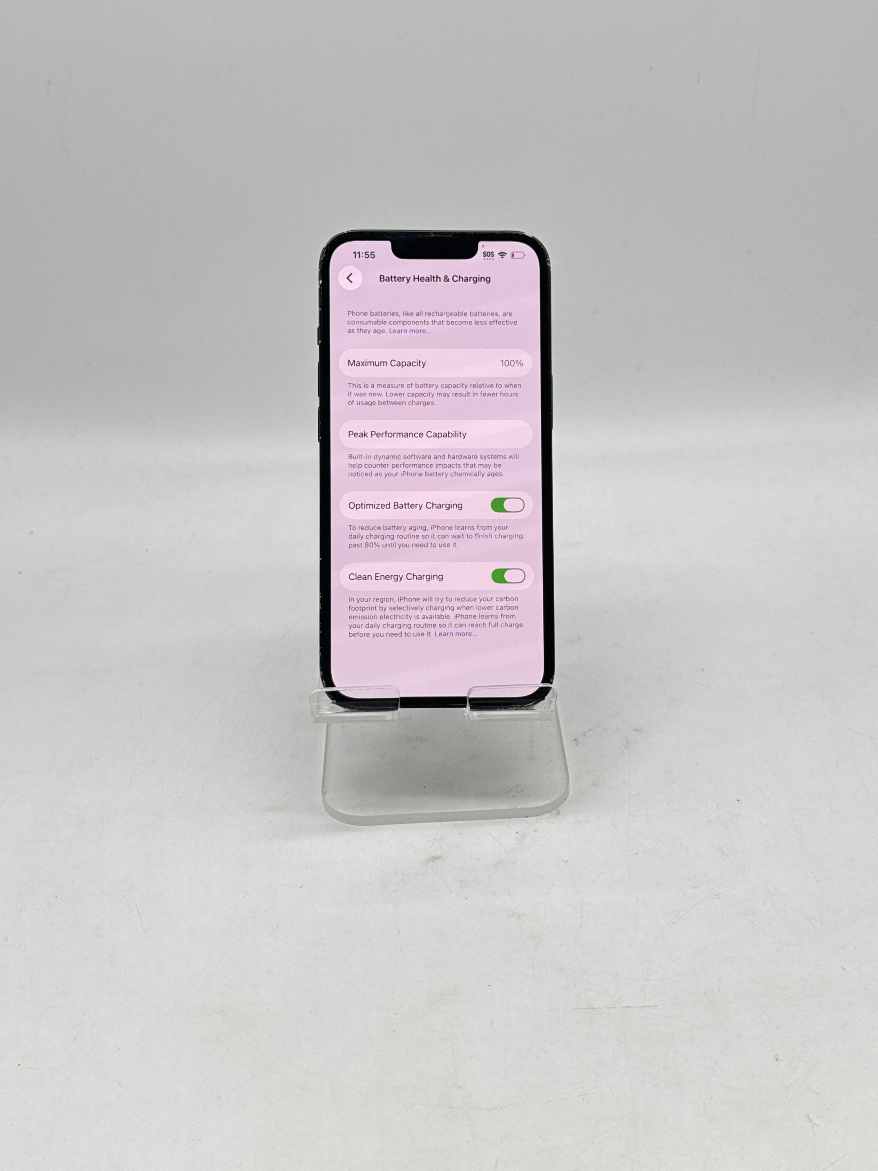 Apple iPhone 13 MLML3LL/A 128GB Factory Unlocked - Cracked Back