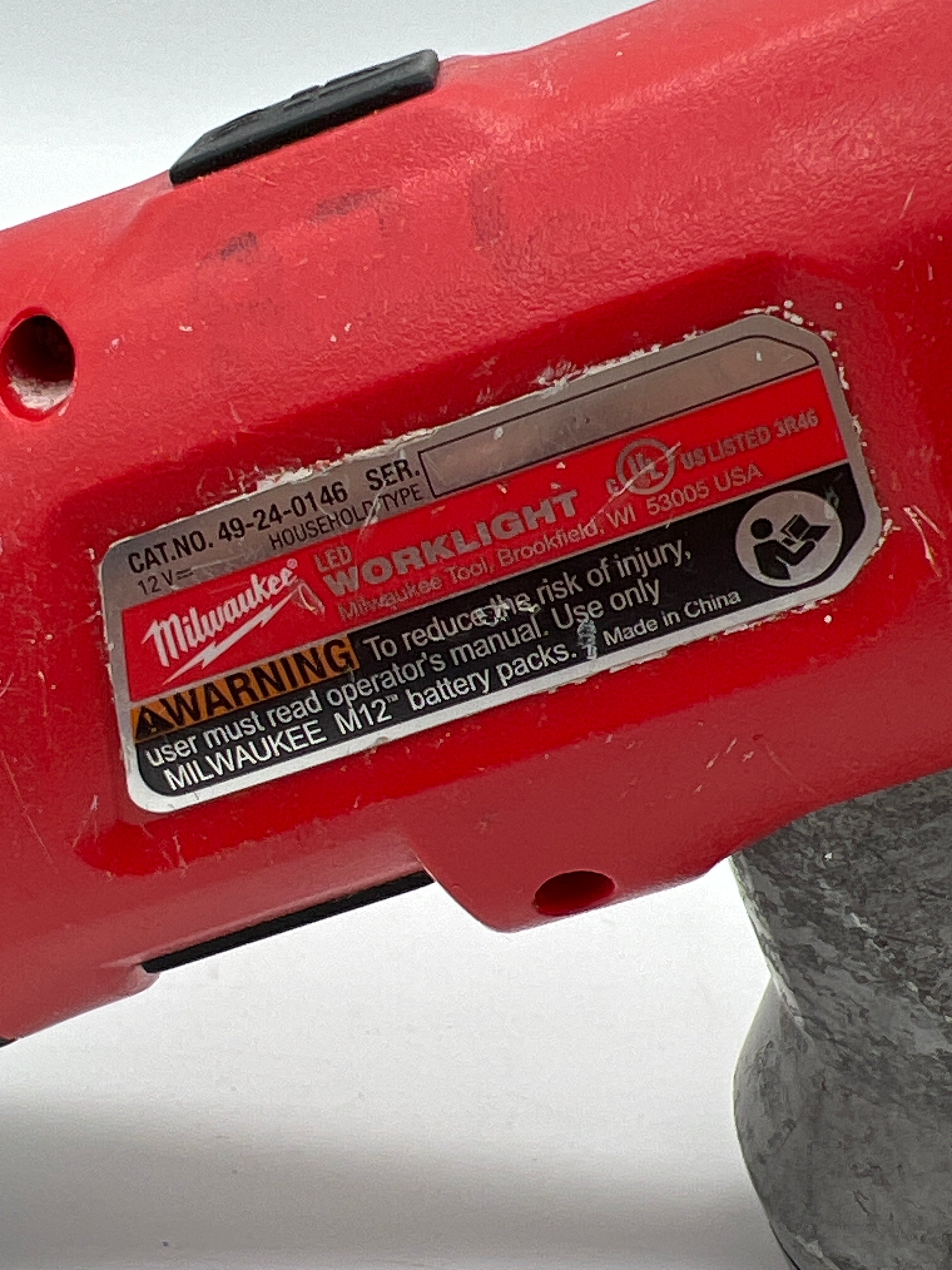 Milwaukee M12 Worklight 49-24-0146 Cordless