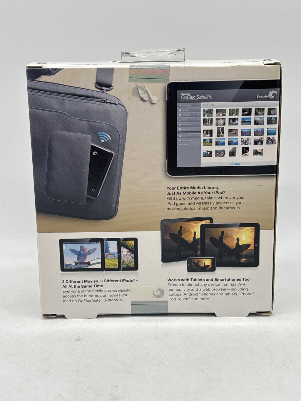 Seagate GoFlex Satellite 500GB External 5400RPM Portable Hard Drive - New