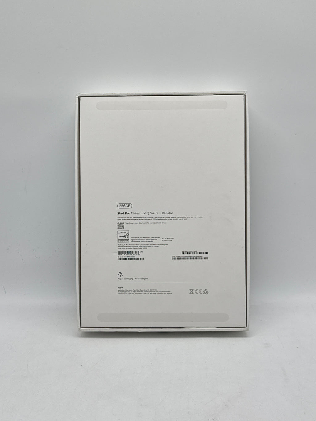Apple iPad Pro 11-Inch M5 256GB Wi-Fi + Cellular Space Black - Verizon Only