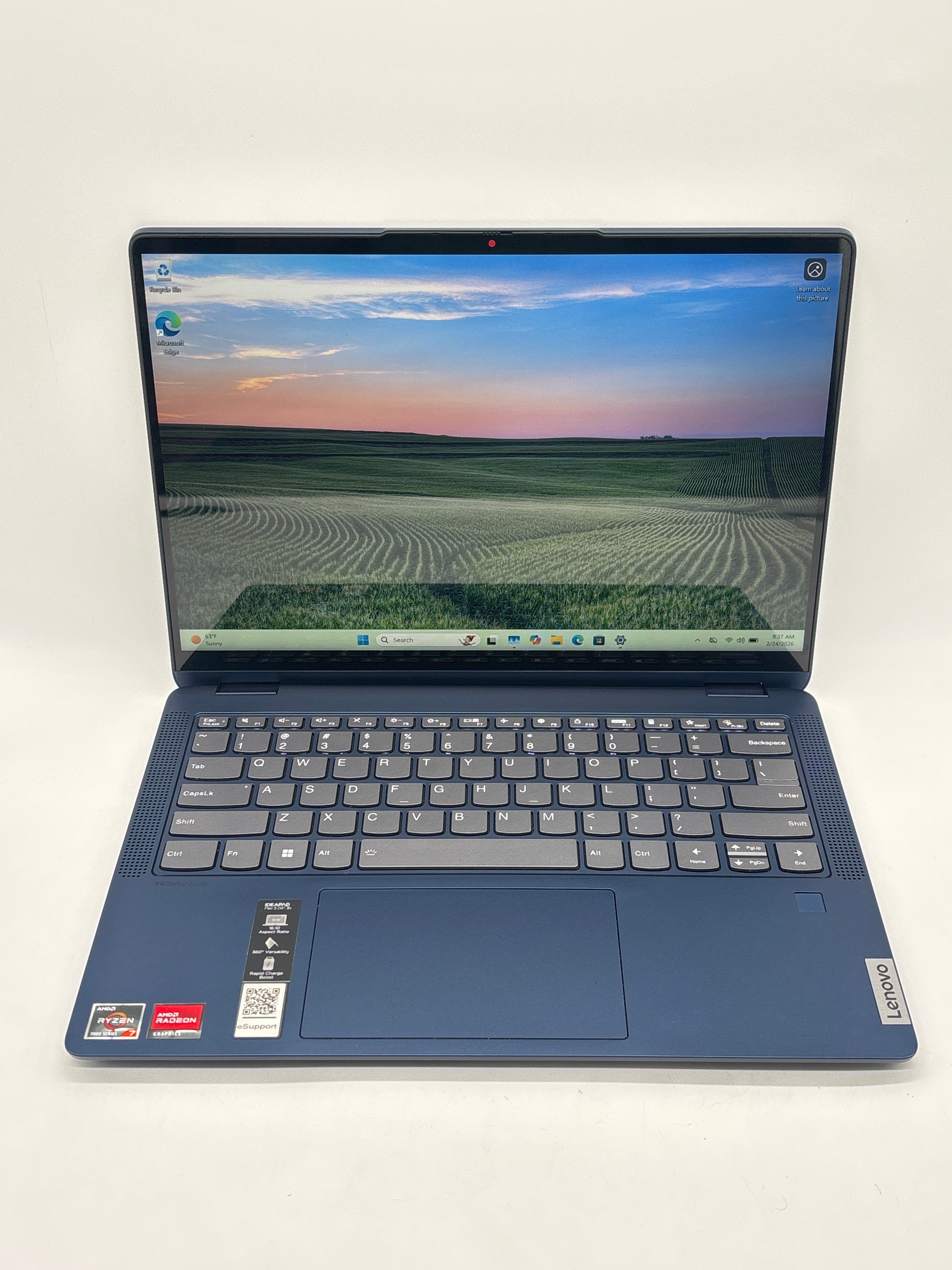 Lenovo Ideapad Flex 5 14abr8 Ryzen 7 7730U 16GB RAM 512GB SSD