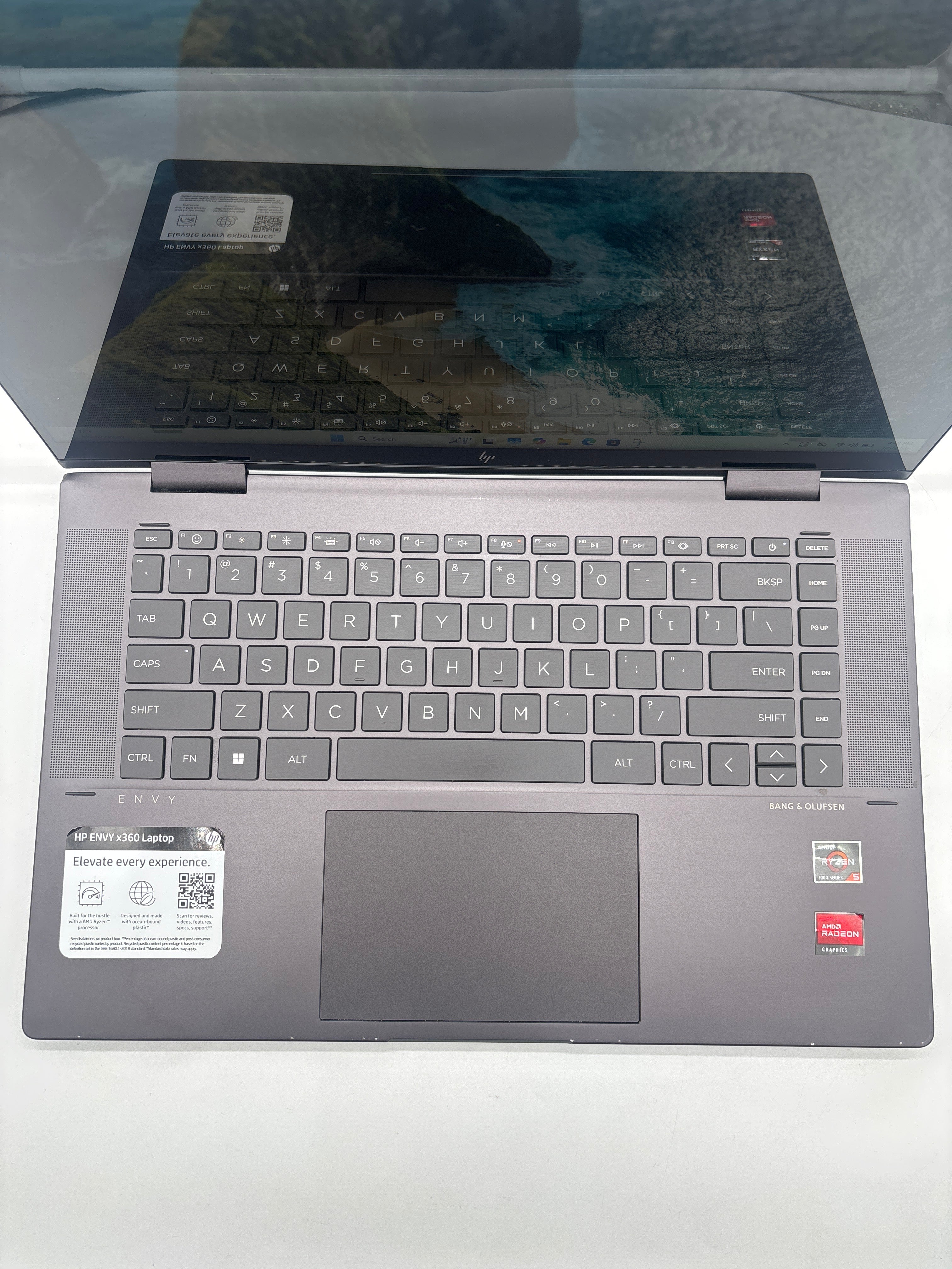 HP ENVY 15-fh0013dx Ryzen 5 7530U 8GB RAM 256GB SSD - For Parts (Damaged Ports)