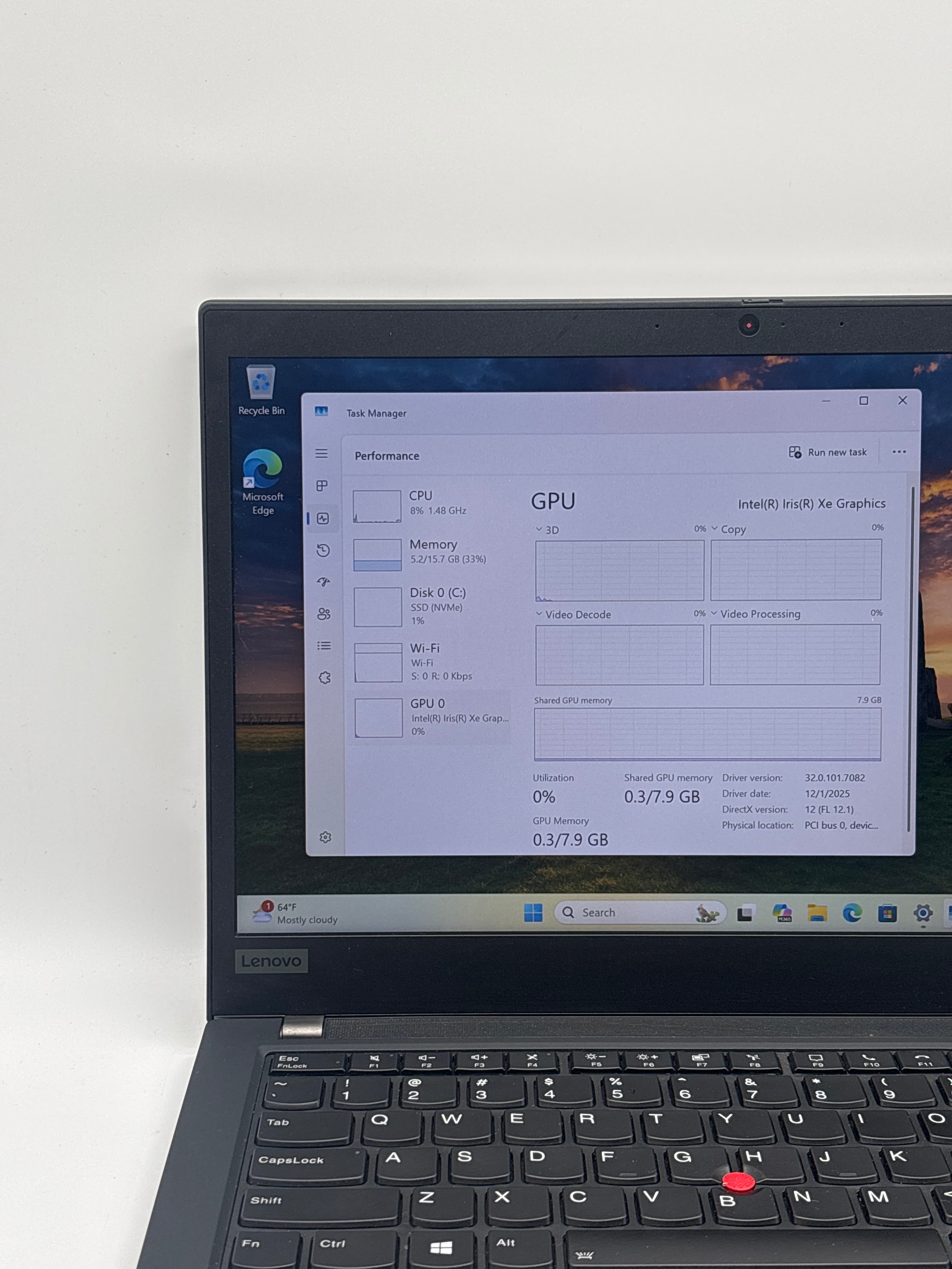Lenovo ThinkPad T14 Gen2 i5-1135G7 16GB RAM 512GB SSD
