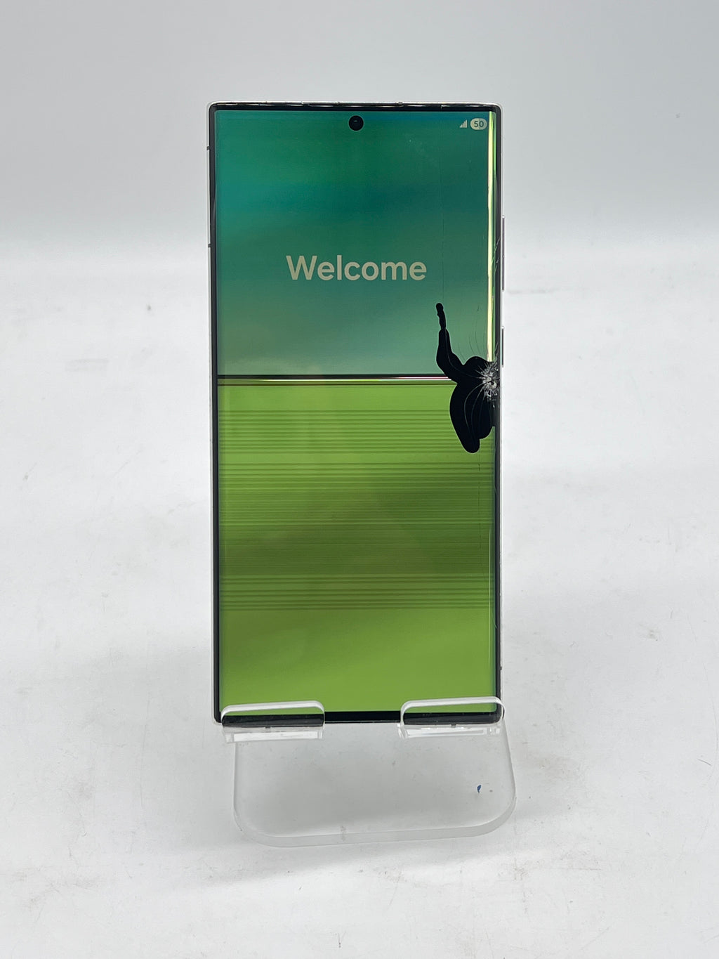 Samsung Galaxy S22 Ultra 6.8 inch 128 GB White Unlocked - Bad LCD
