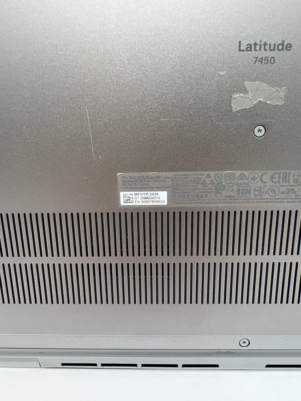 Dell Latitude 7450 Ultra 7 165U 32GB RAM 256GB SSD Gray - Used (Warranty)
