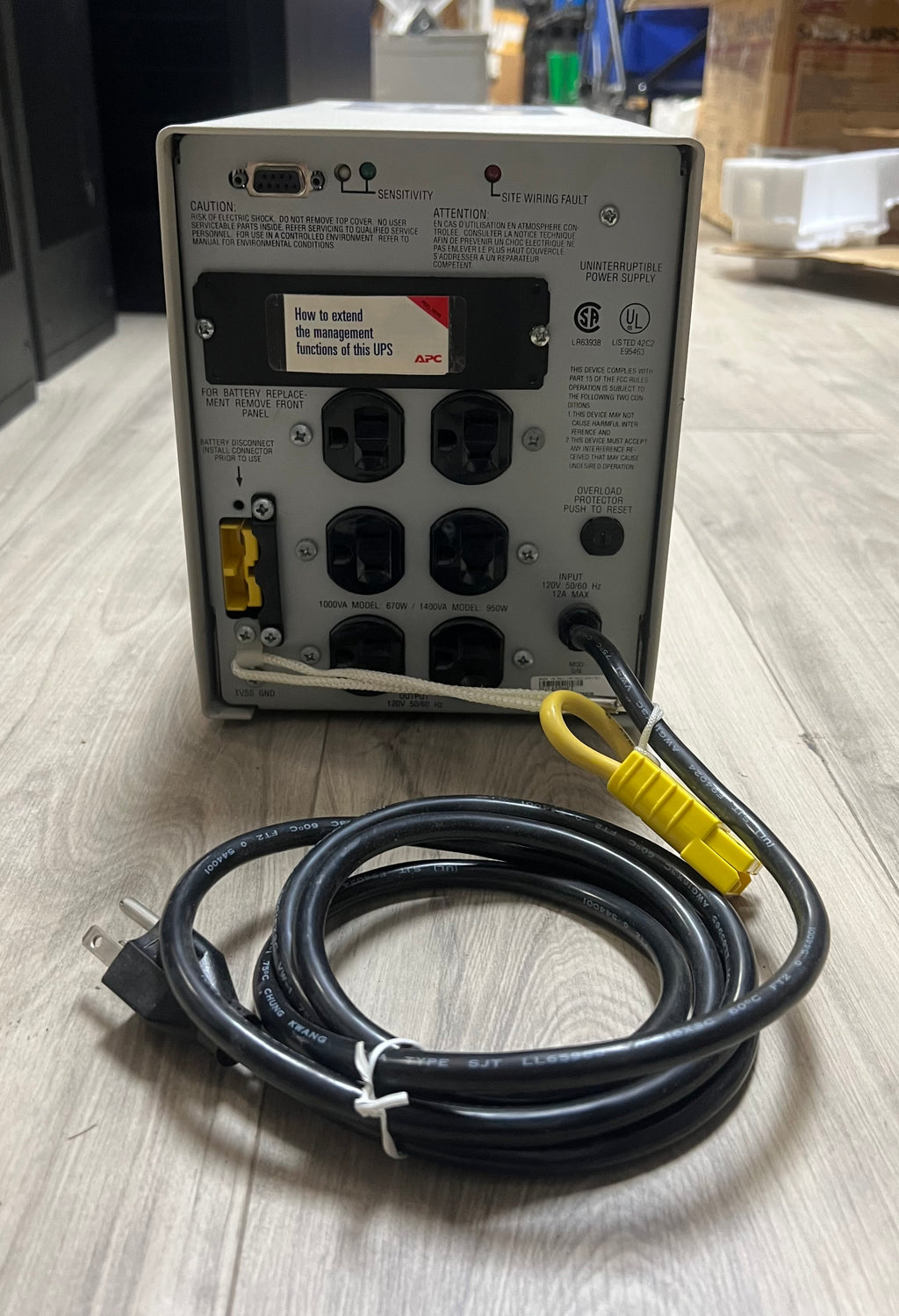 APC Smart UPS SU1400NET UPS - Open Box