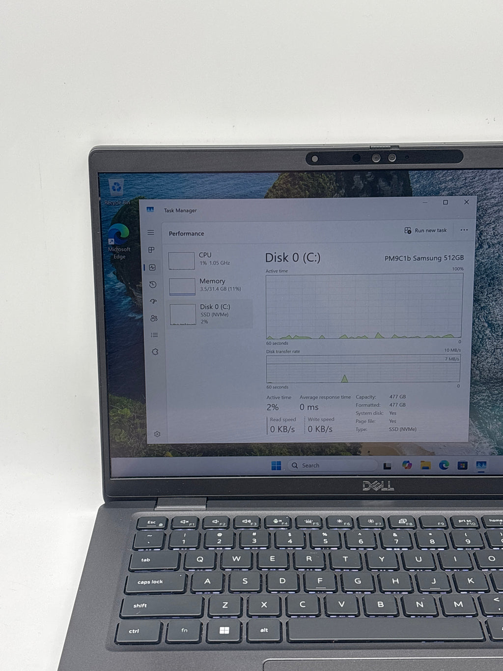Dell Latitude 7430 i7-1265U 32GB RAM 512GB SSD - Bios Locked/Remotely Managed