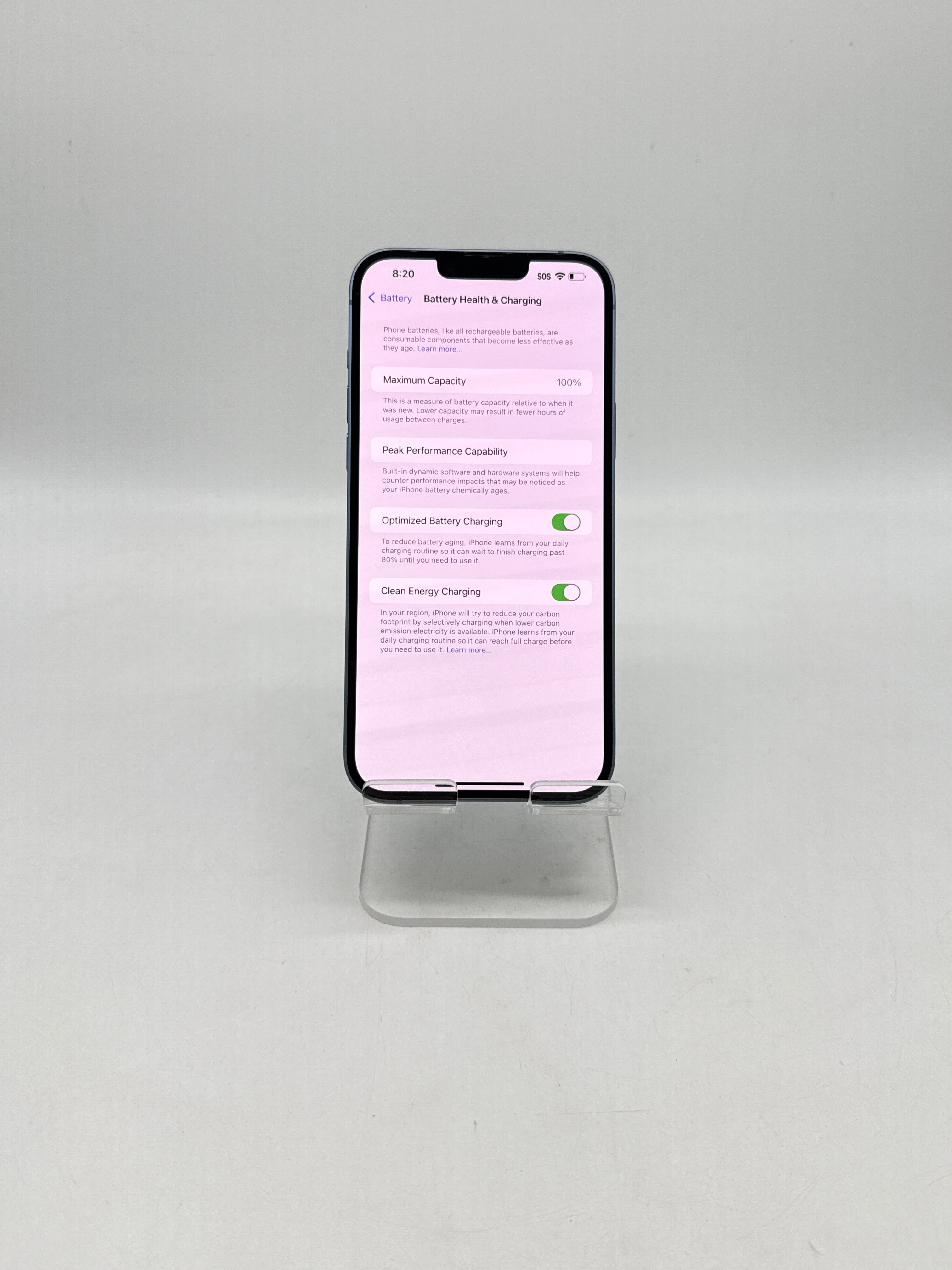 Apple iPhone 14 Plus A2632 128GB AT&T - Check ESN Cracked Back