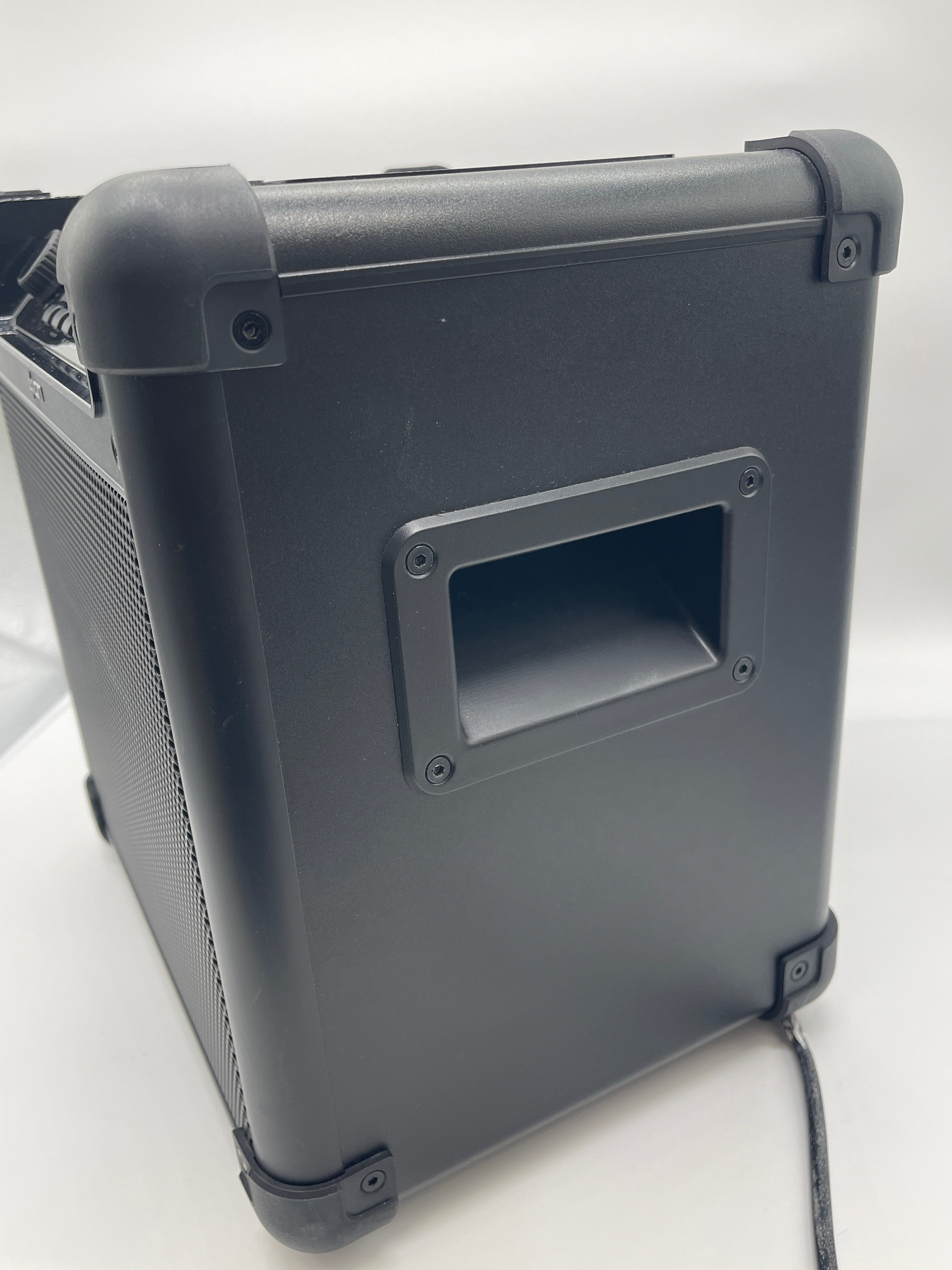 ION Audio Tailgater Tough Portable Speaker System Black iPA77 Used