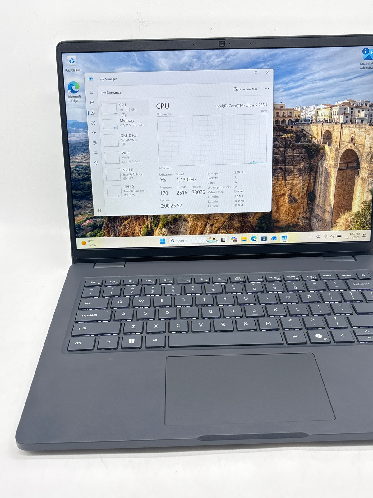 Dell Pro 14 PC14250 Ultra 5 235U 32GB RAM 512GB SSD - Used