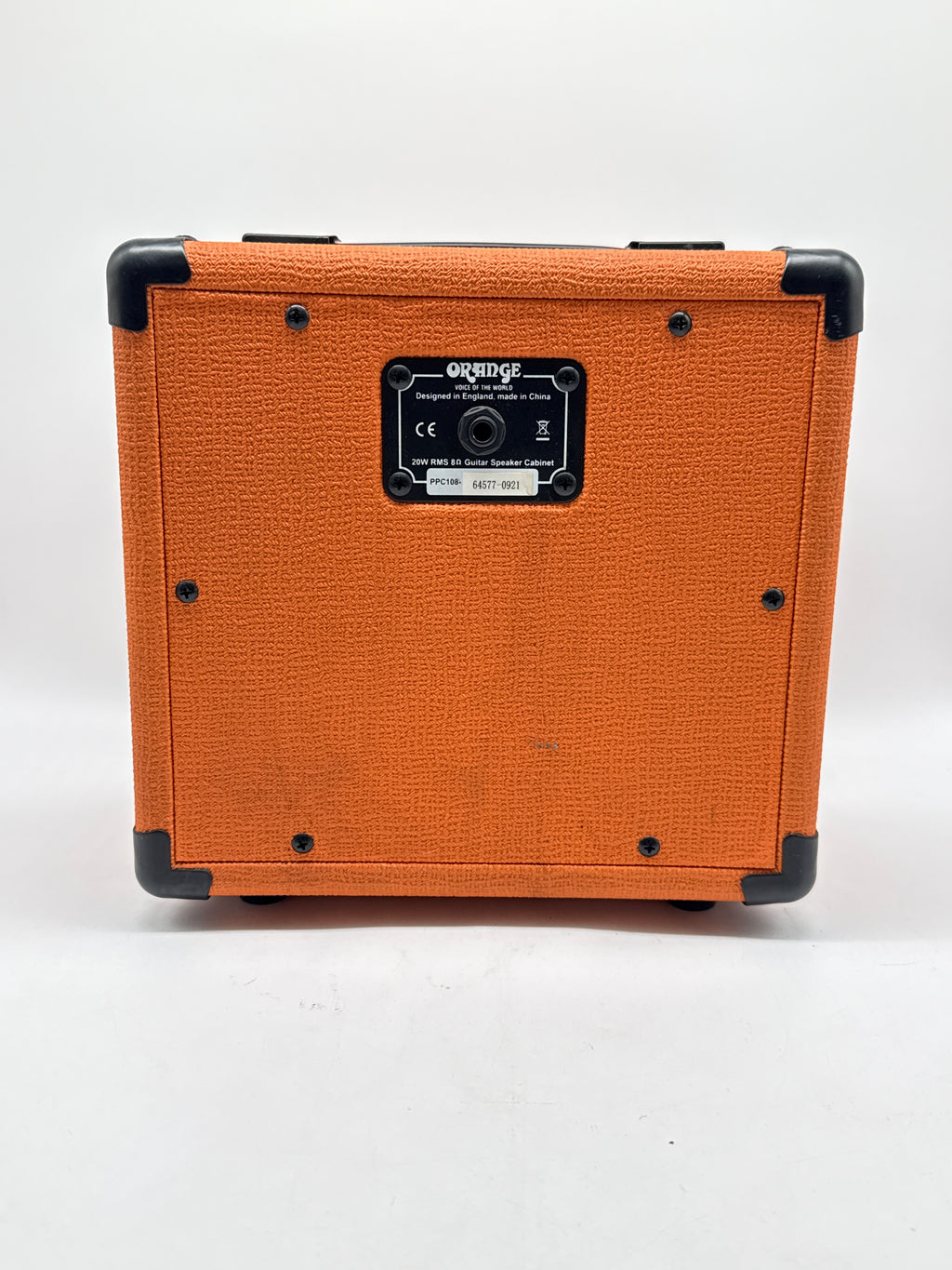 Orange PPC108 1x8" Closed-Back Guitar 20W RMS8 Ohm Speaker Cabinet - Used